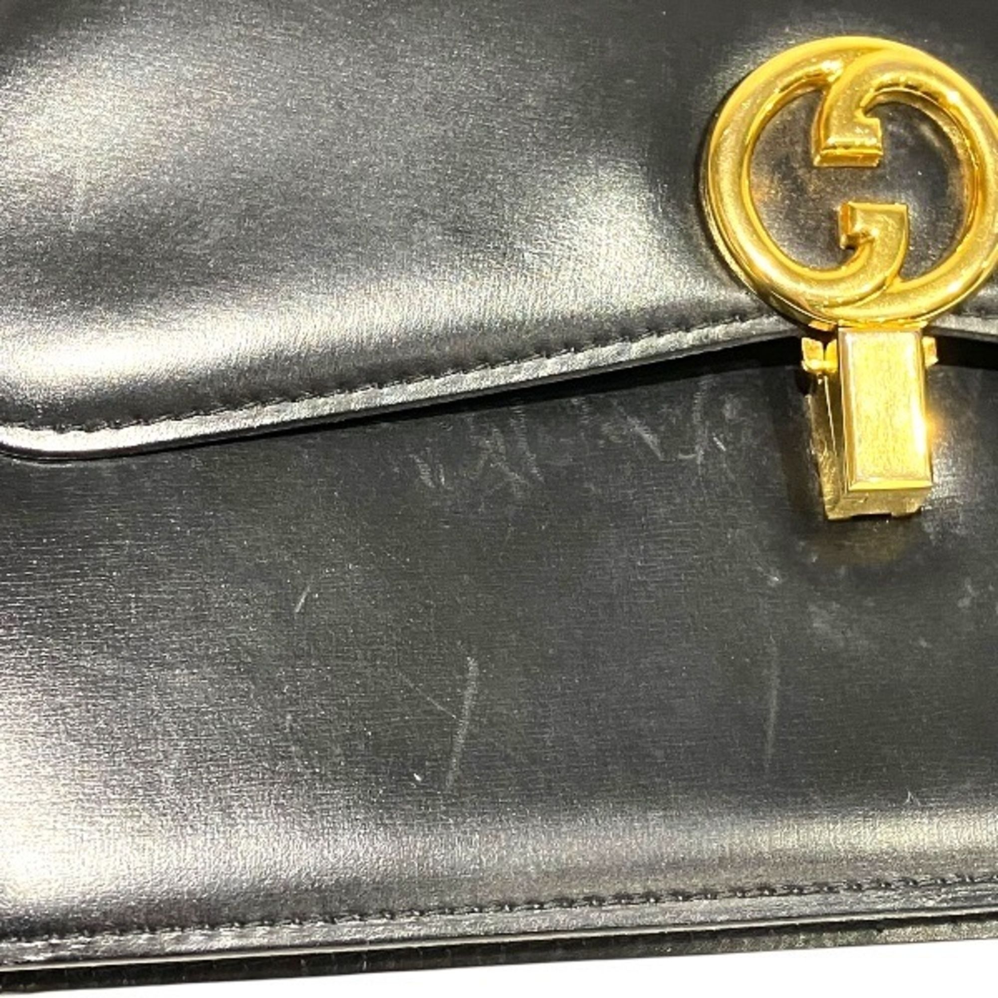 Leather Handbag Shoulder Bag (Pre-Owned) - Gucci - Modalova