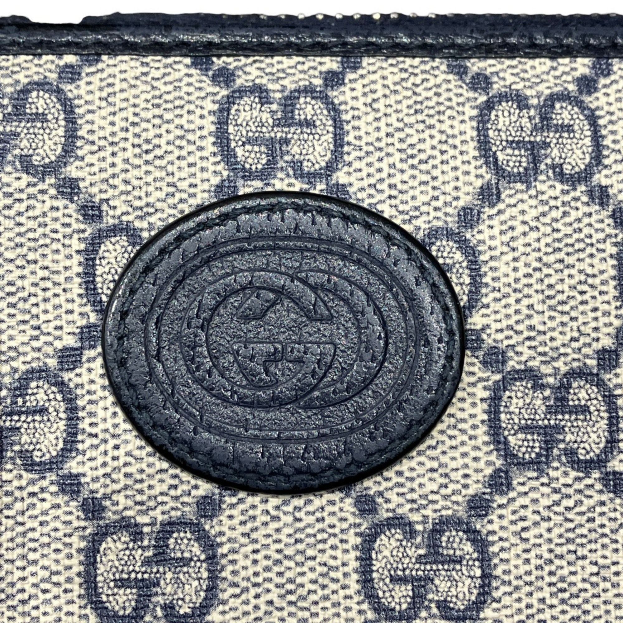 Gg Supreme Pvc Long Wallet (Bi-Fold) (Pre-Owned) - Gucci - Modalova