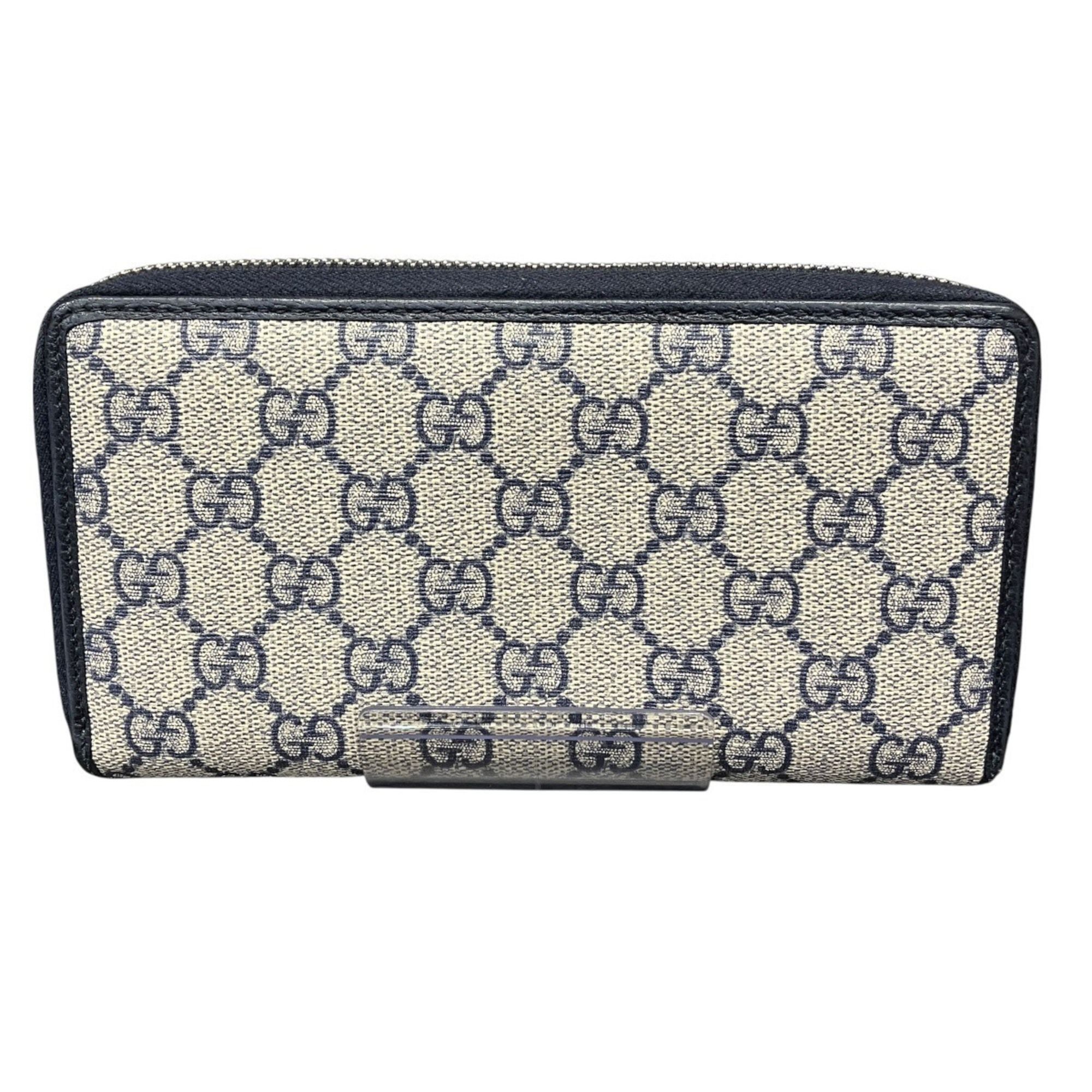 Gg Supreme Pvc Long Wallet (Bi-Fold) (Pre-Owned) - Gucci - Modalova