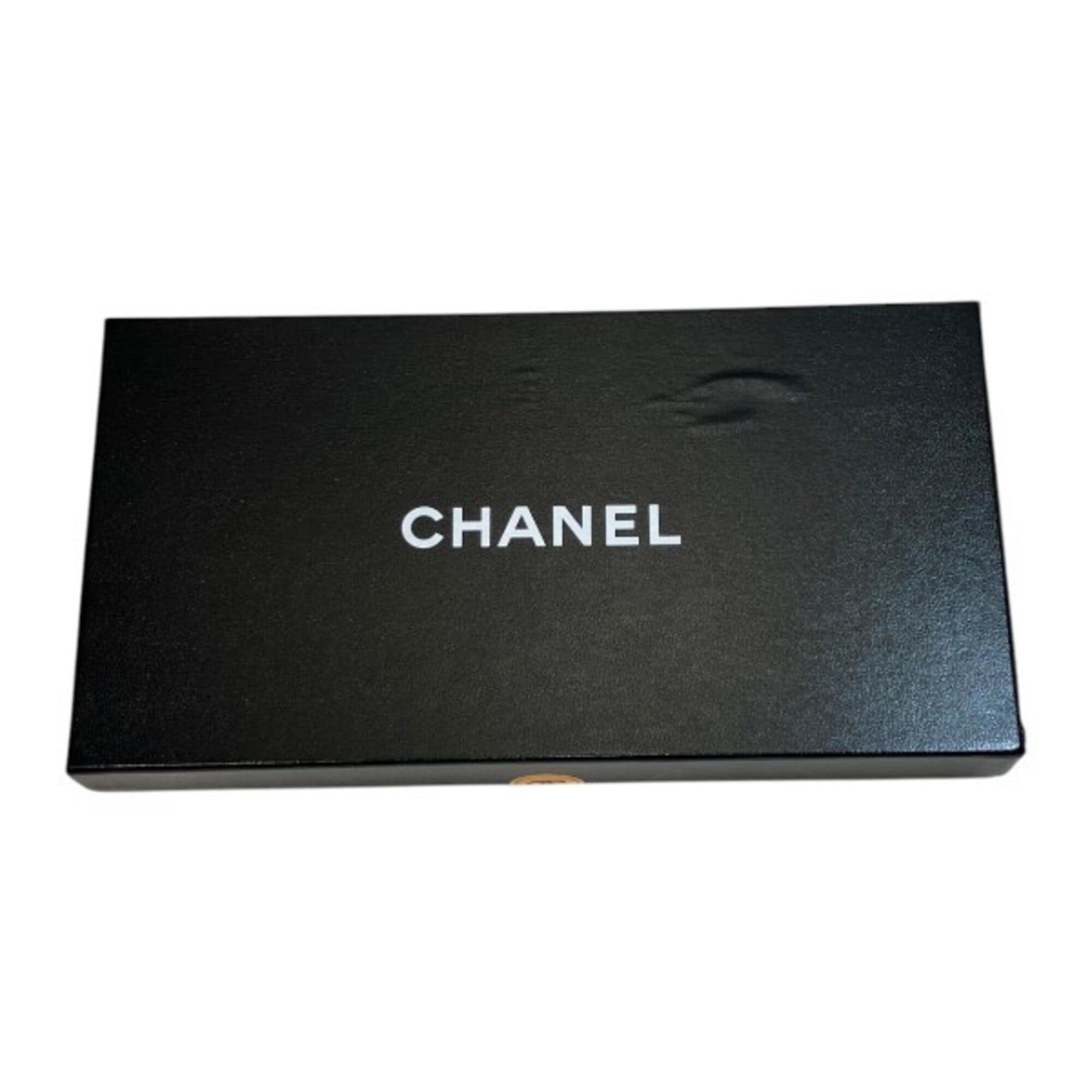 Leather Long Wallet (Bi-Fold) (Pre-Owned) - Chanel - Modalova