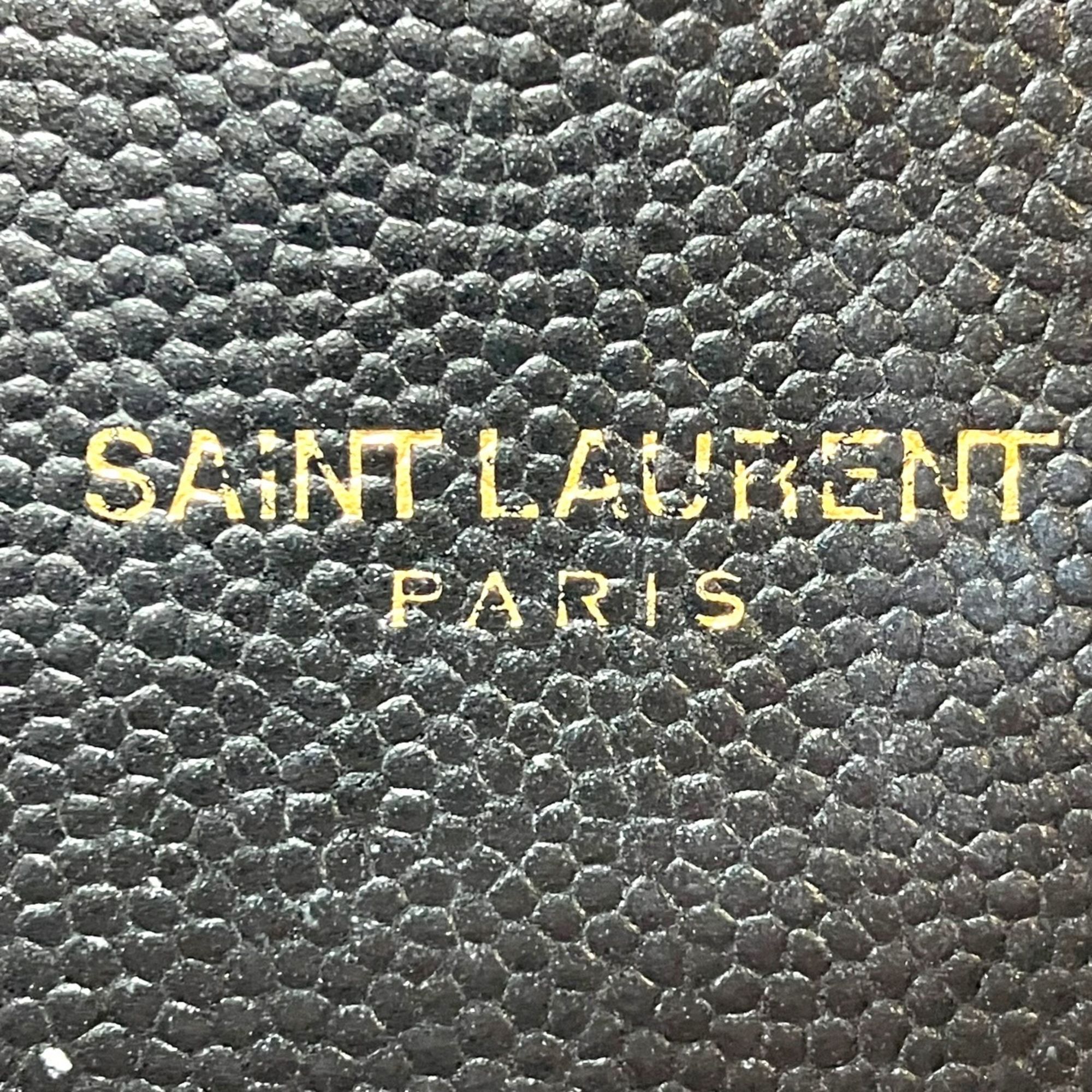 Leather Long Wallet (Bi-Fold) (Pre-Owned) - Saint Laurent - Modalova
