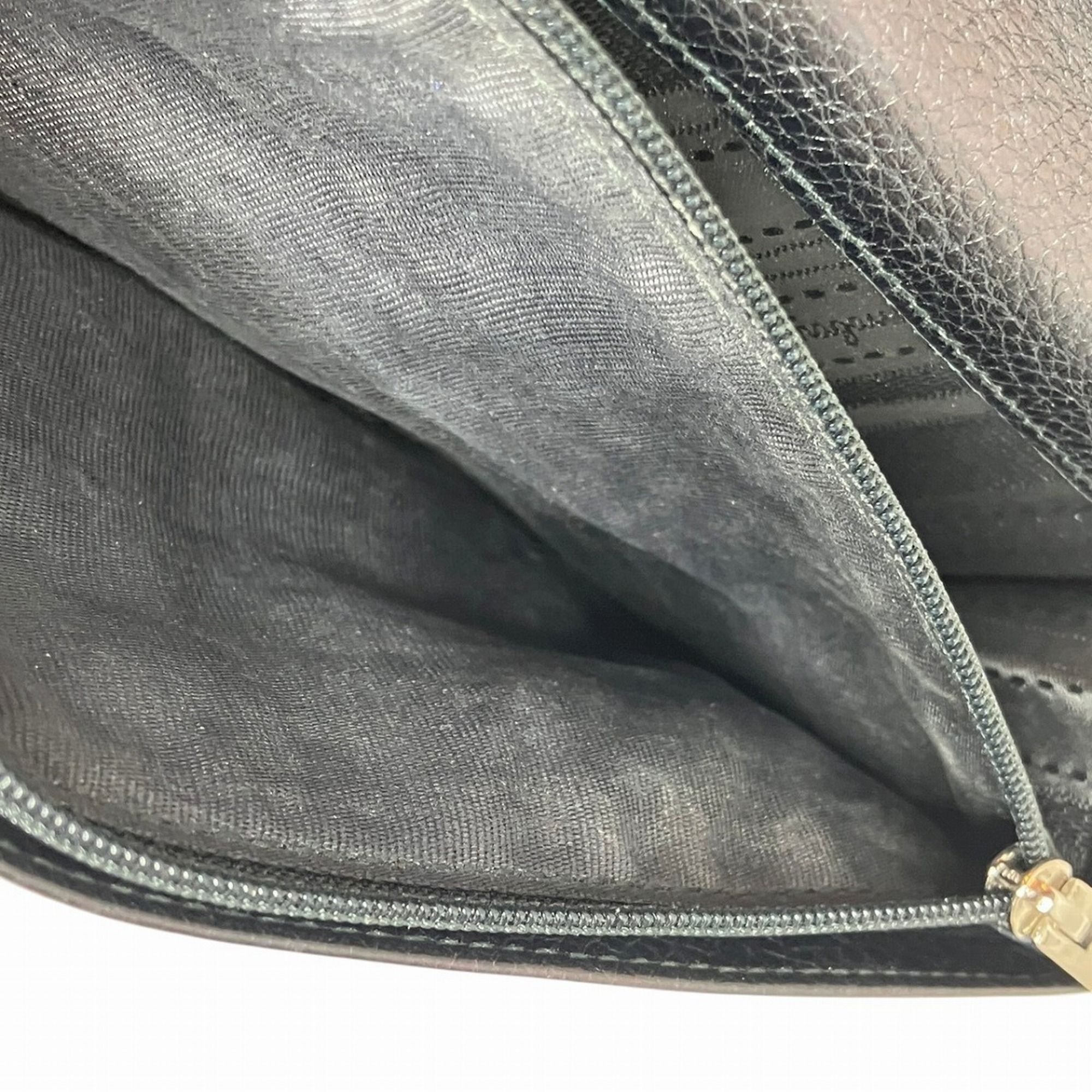 Leather Long Wallet (Bi-Fold) (Pre-Owned) - Salvatore Ferragamo - Modalova