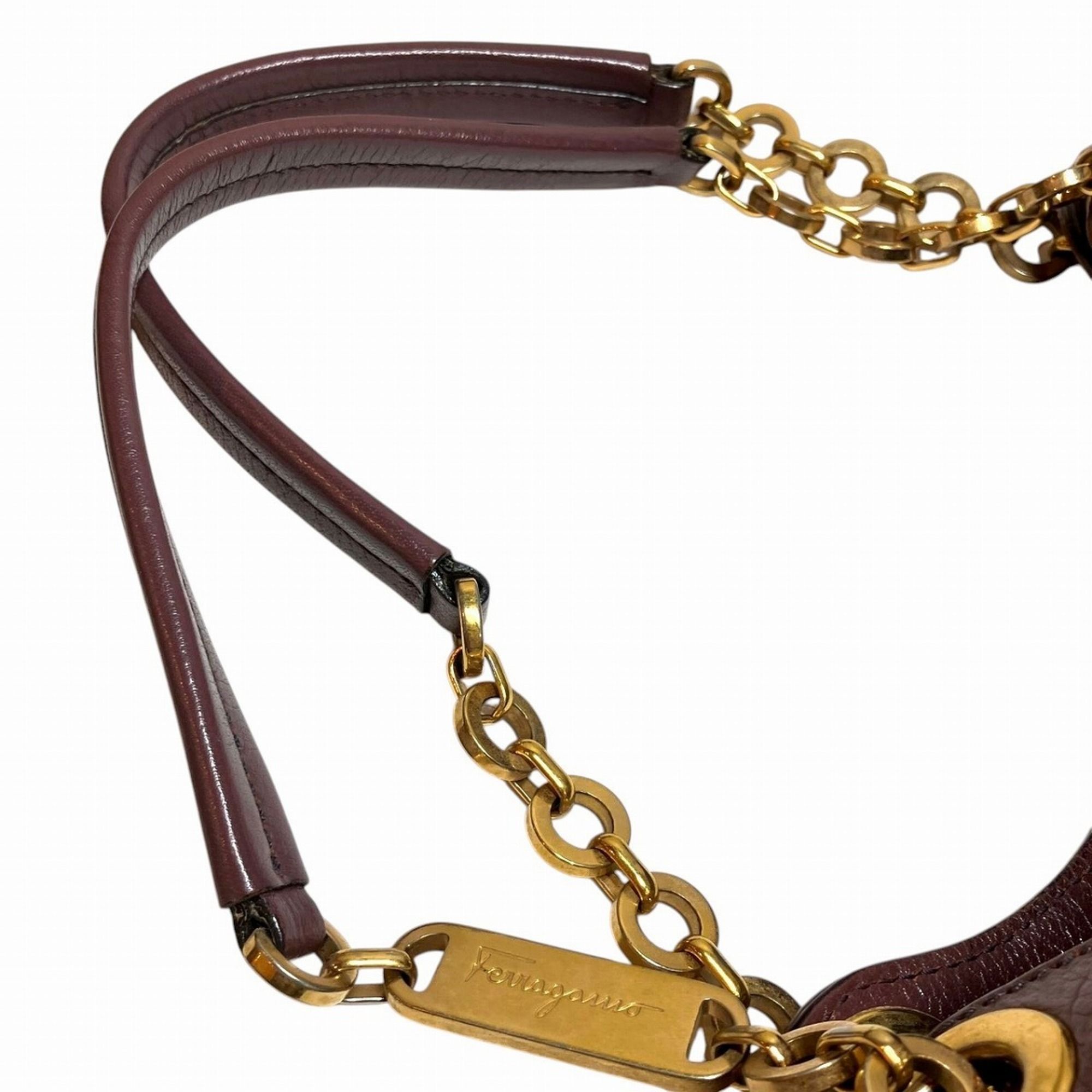 Leather Handbag (Pre-Owned) - Salvatore Ferragamo - Modalova