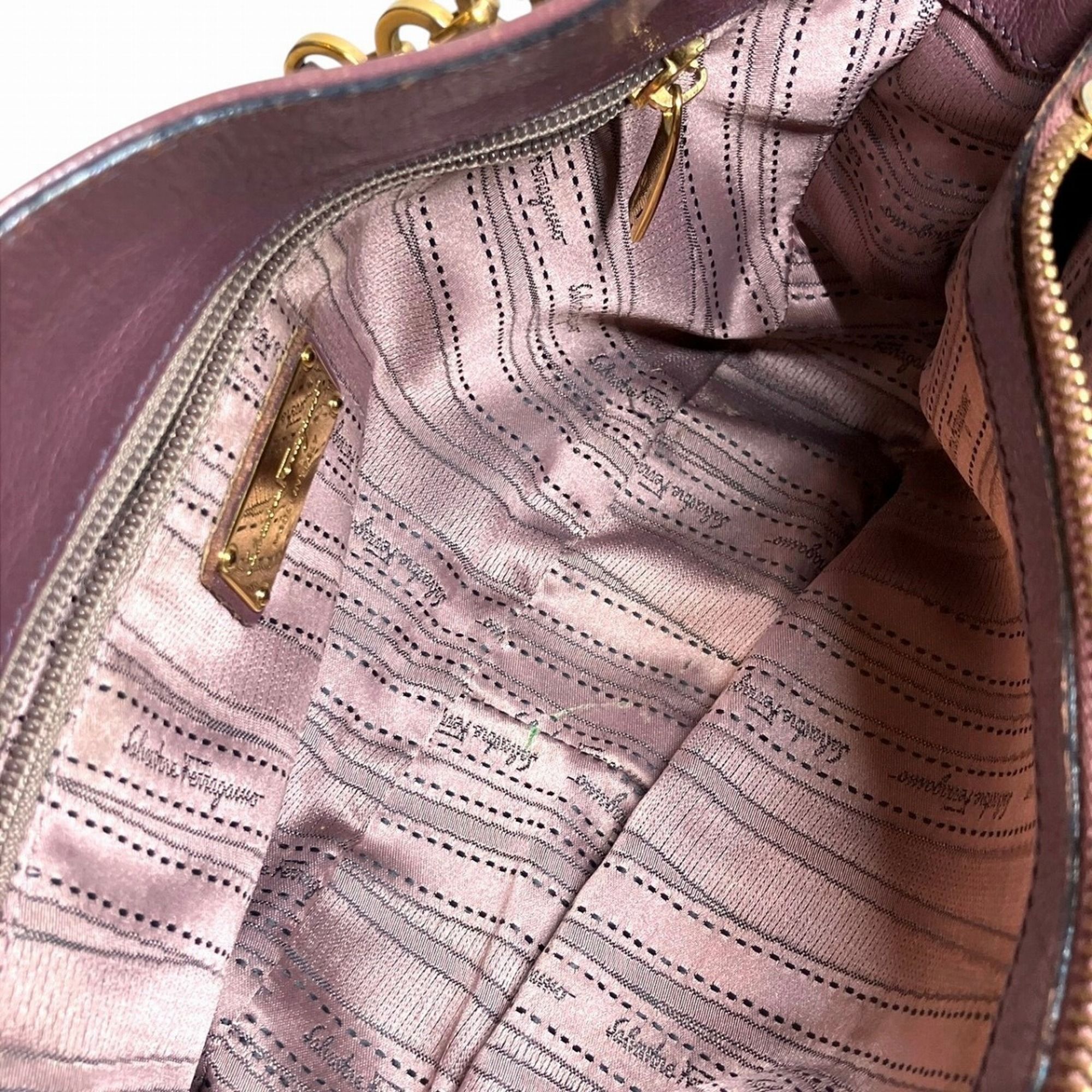 Leather Handbag (Pre-Owned) - Salvatore Ferragamo - Modalova