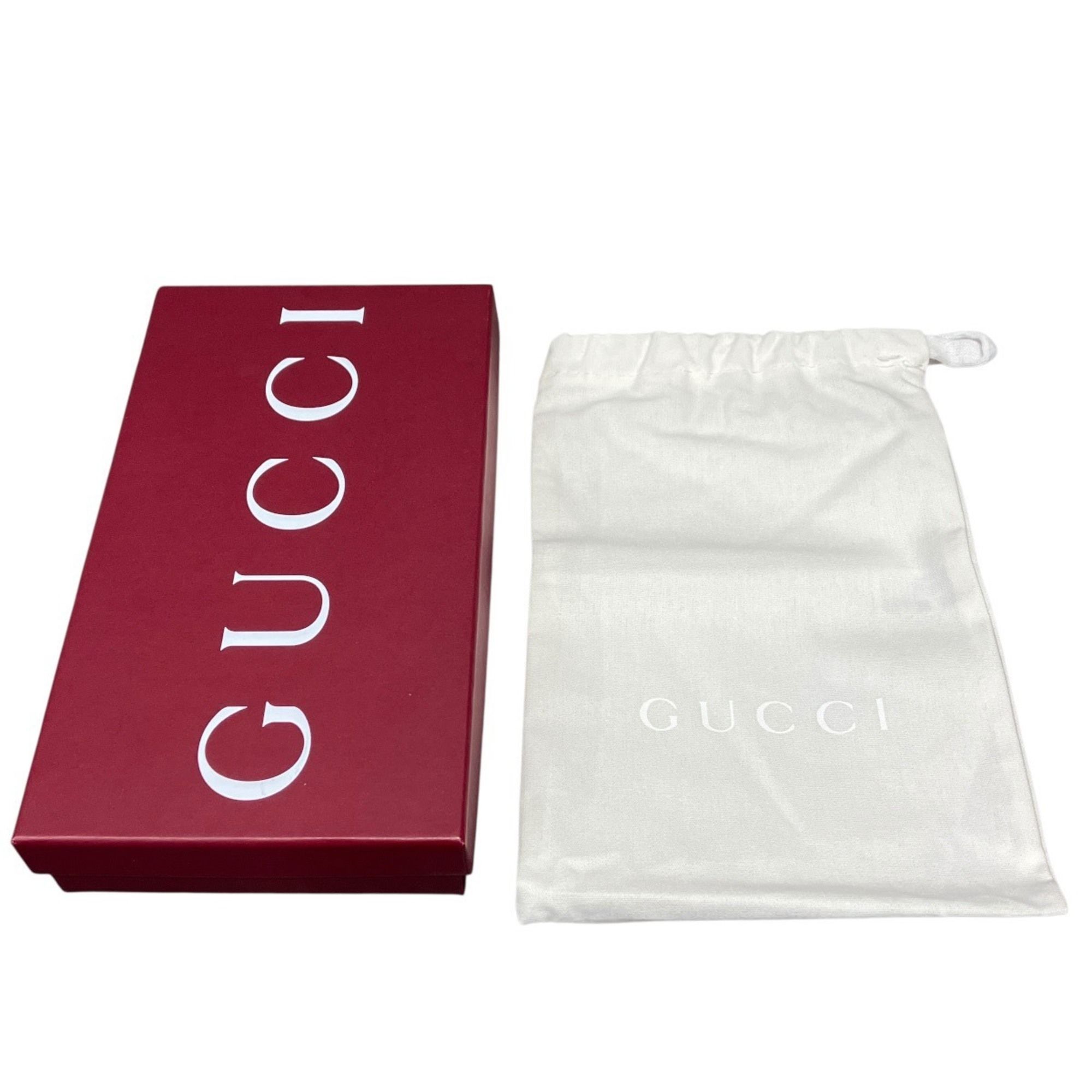 Leather Long Wallet (Bi-Fold) (Pre-Owned) - Gucci - Modalova