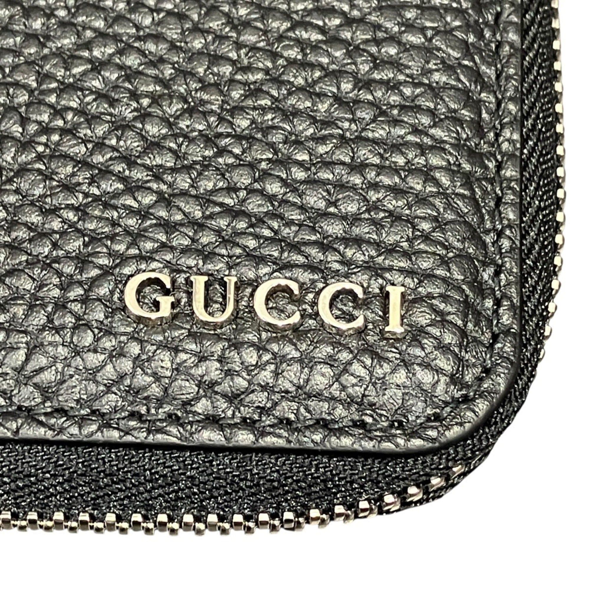 Leather Long Wallet (Bi-Fold) (Pre-Owned) - Gucci - Modalova
