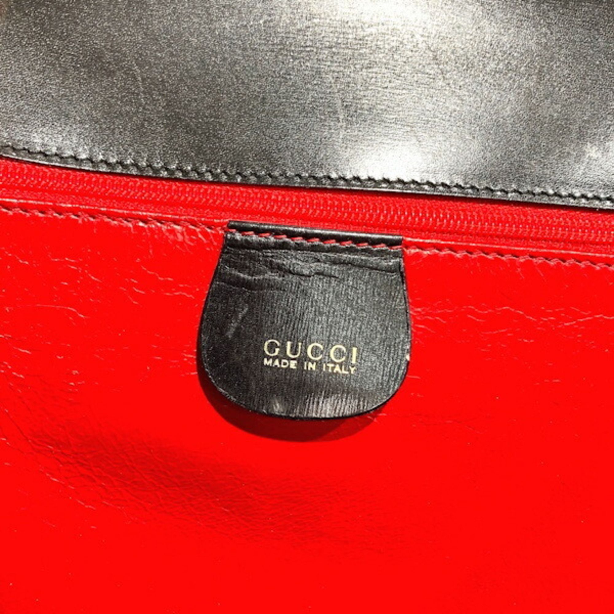 Leather Handbag (Pre-Owned) - Gucci - Modalova