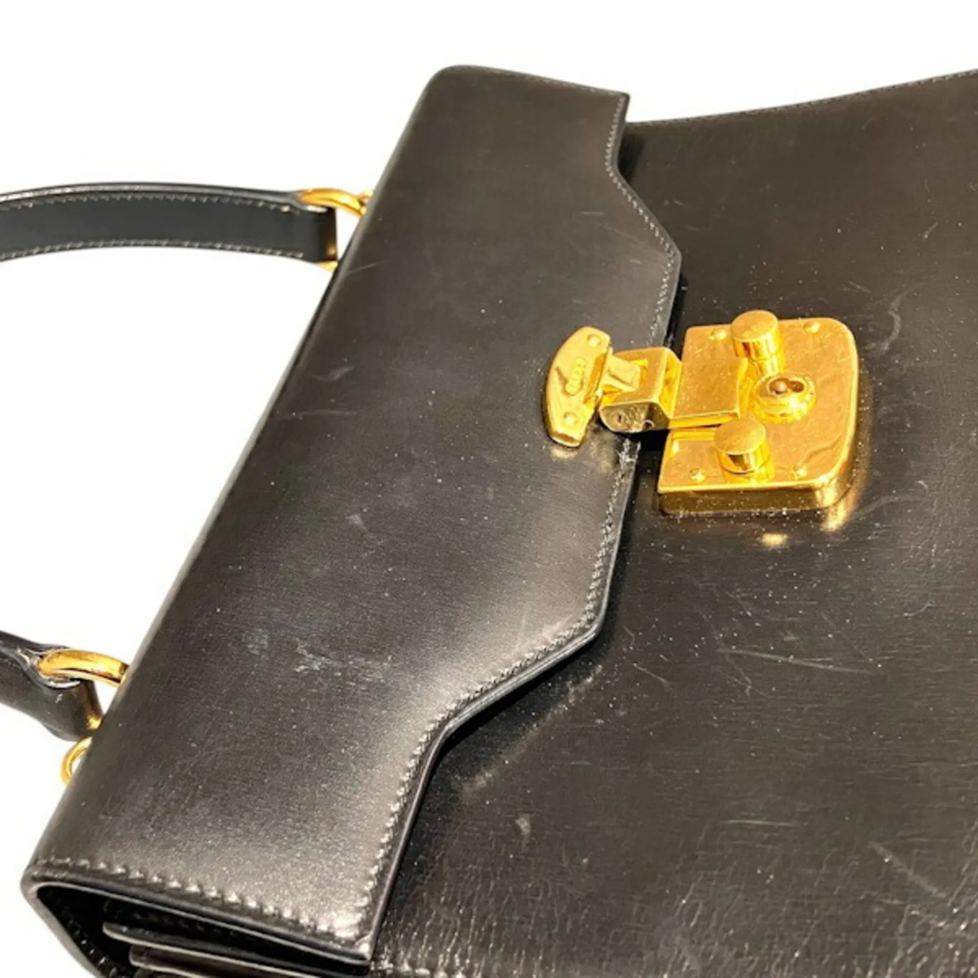 Leather Handbag (Pre-Owned) - Gucci - Modalova