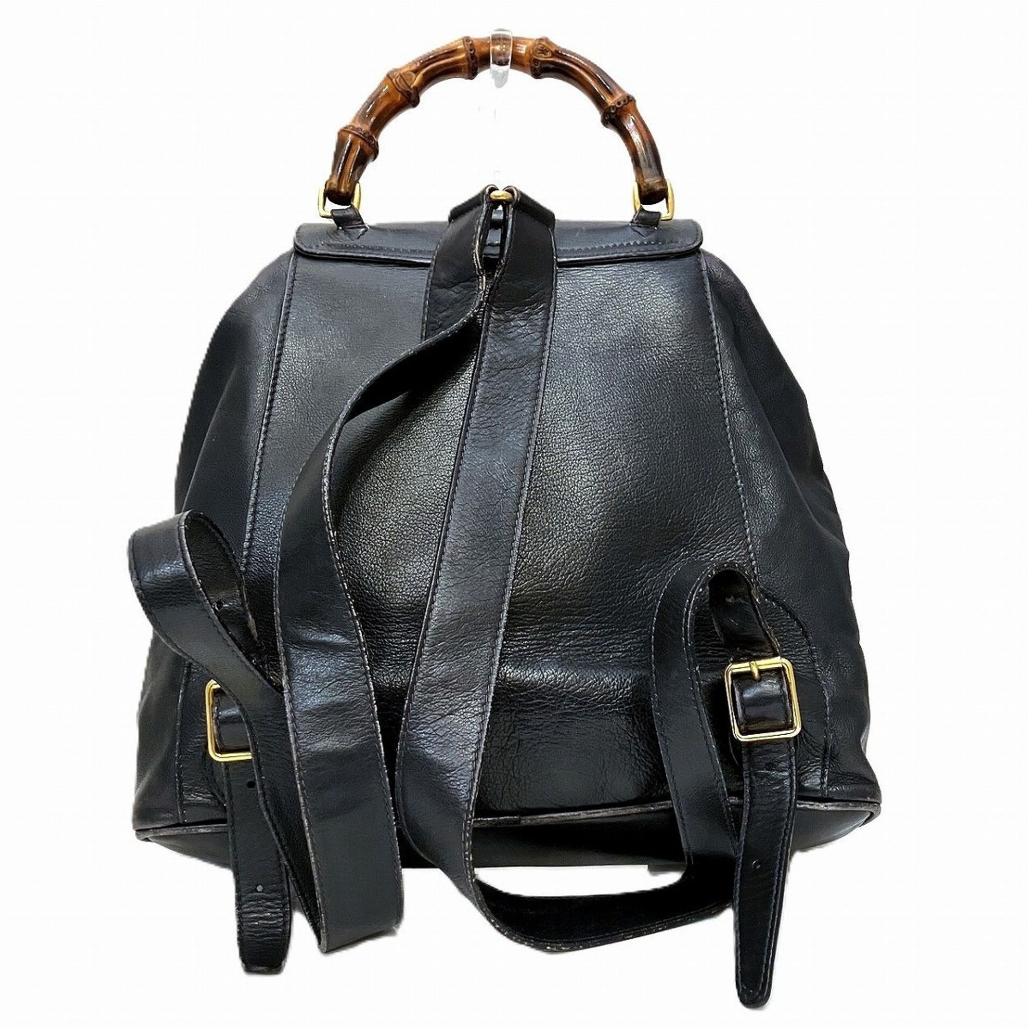 Gucci Black Backpack (Pre-Owned) - Gucci - Modalova