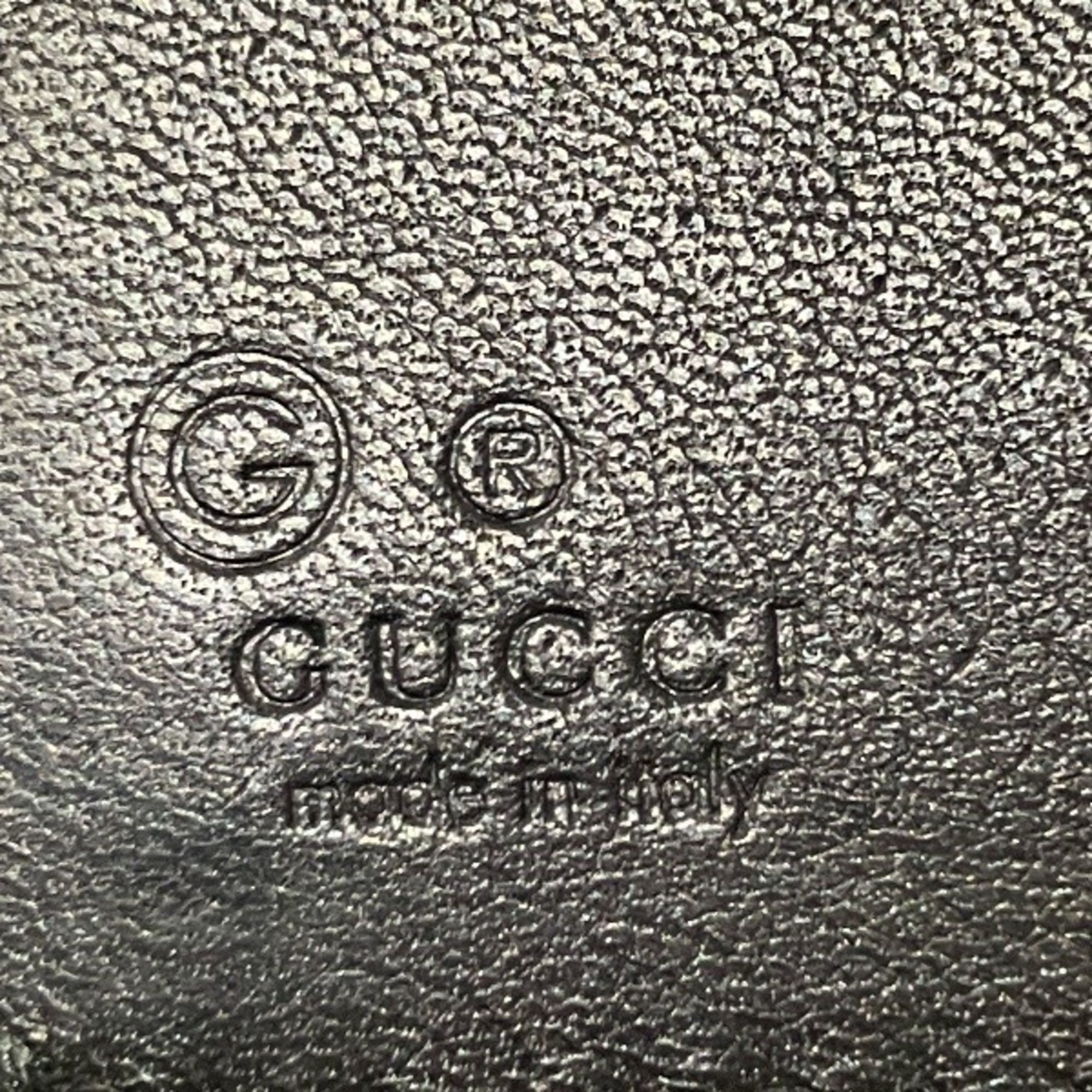 Leather Long Wallet (Bi-Fold) (Pre-Owned) - Gucci - Modalova