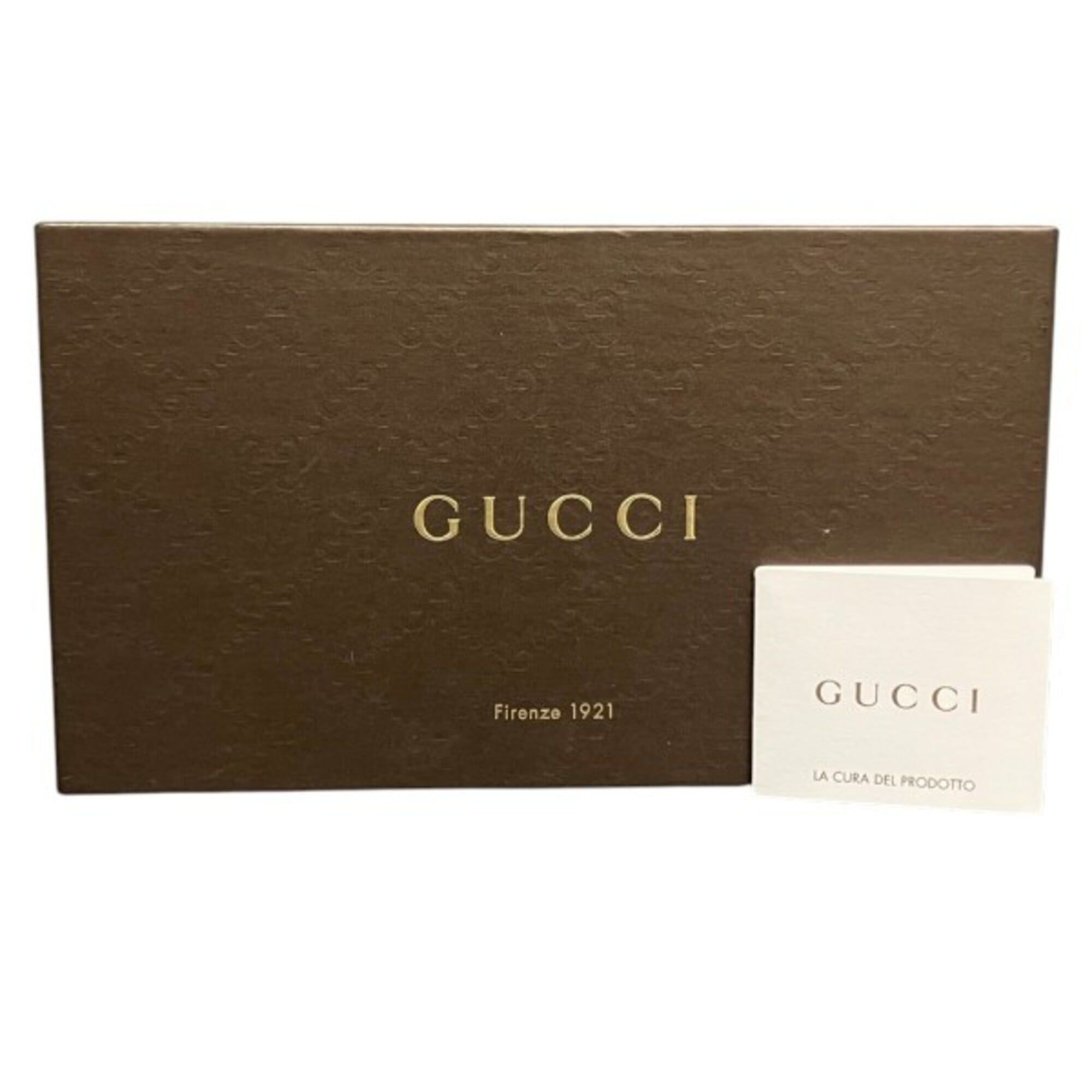 Leather Long Wallet (Bi-Fold) (Pre-Owned) - Gucci - Modalova