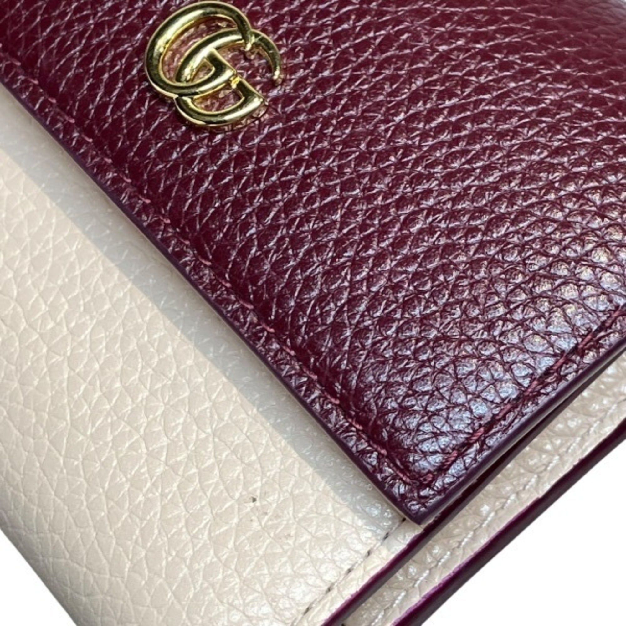 Leather Wallet (Tri-Fold) (Pre-Owned) - Gucci - Modalova