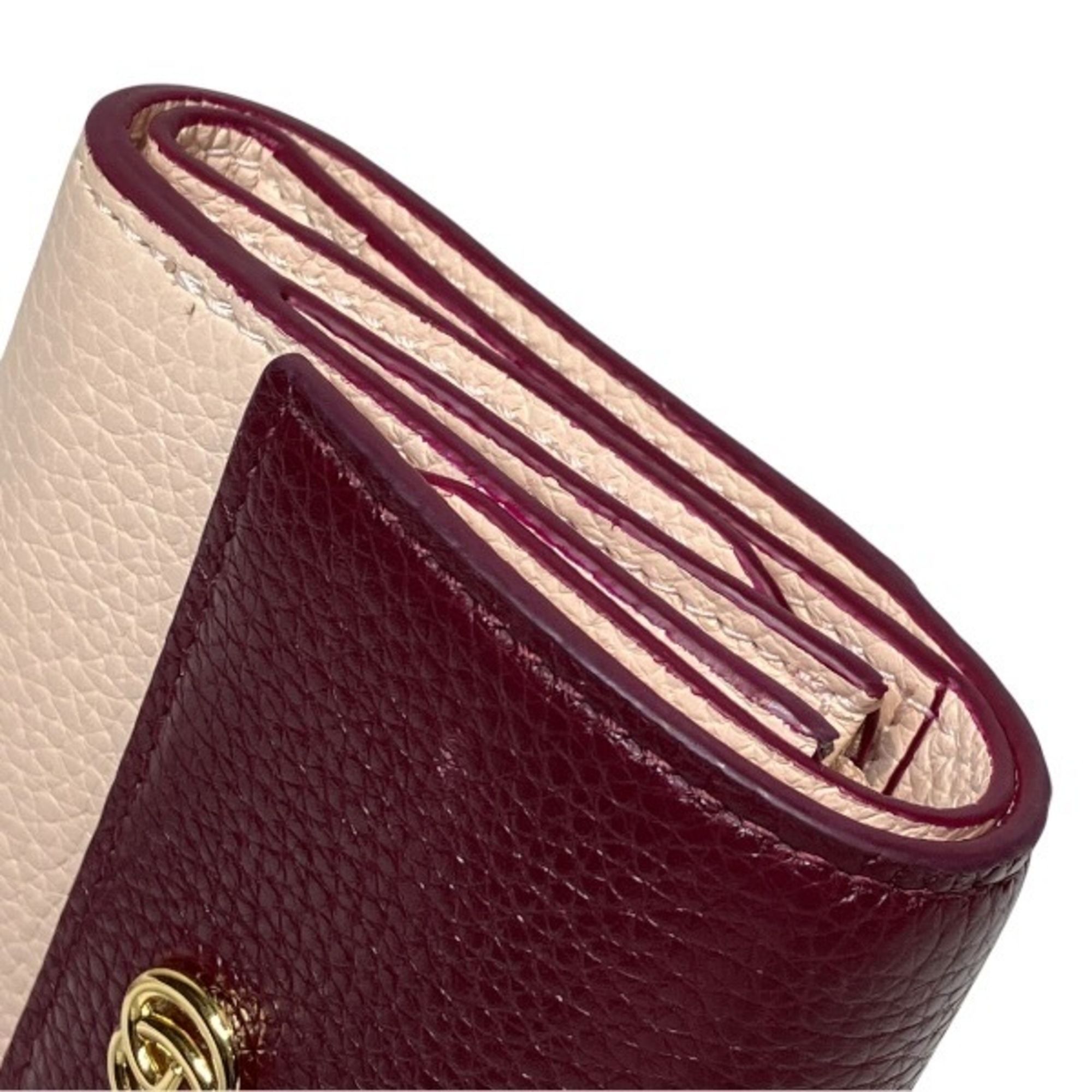 Leather Wallet (Tri-Fold) (Pre-Owned) - Gucci - Modalova