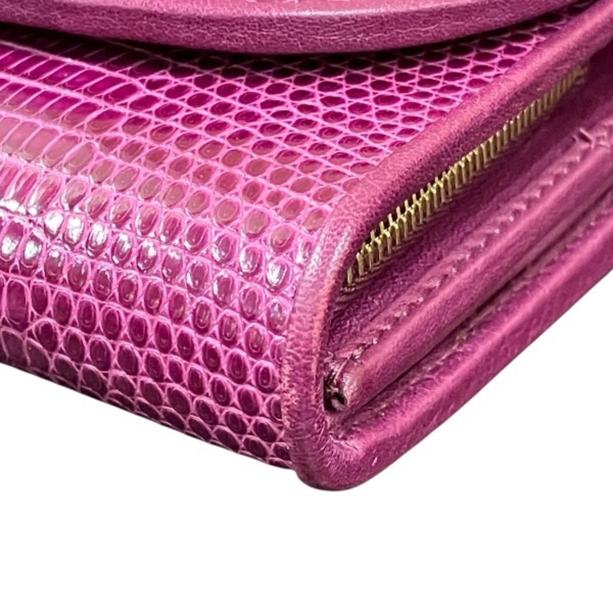 Leather Long Wallet (Bi-Fold) (Pre-Owned) - Gucci - Modalova