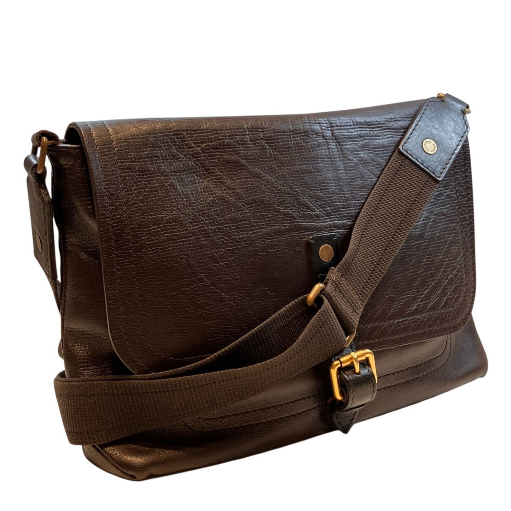 Leather Messenger Bag (Pre-Owned) - Louis Vuitton - Modalova