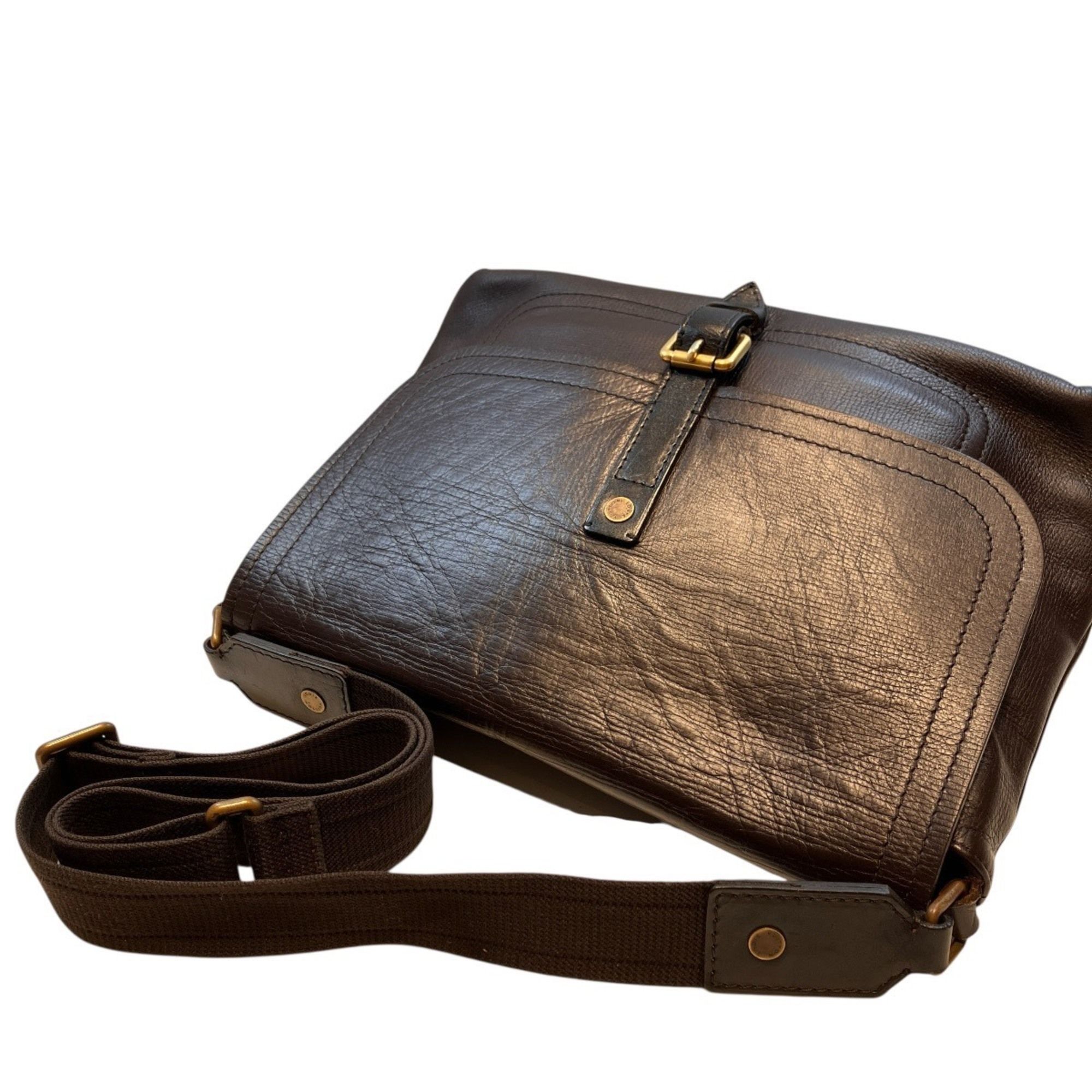 Leather Messenger Bag (Pre-Owned) - Louis Vuitton - Modalova
