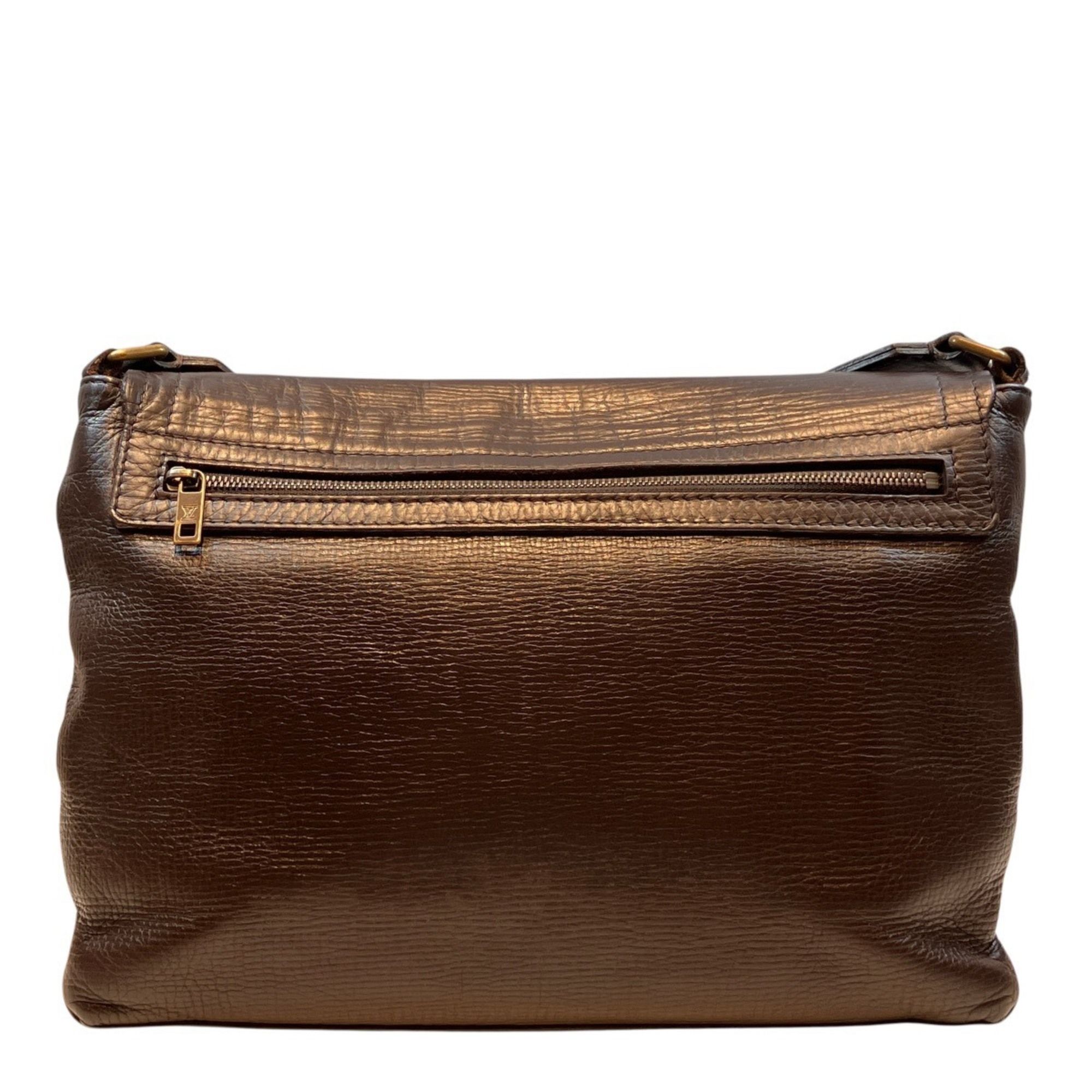 Leather Messenger Bag (Pre-Owned) - Louis Vuitton - Modalova