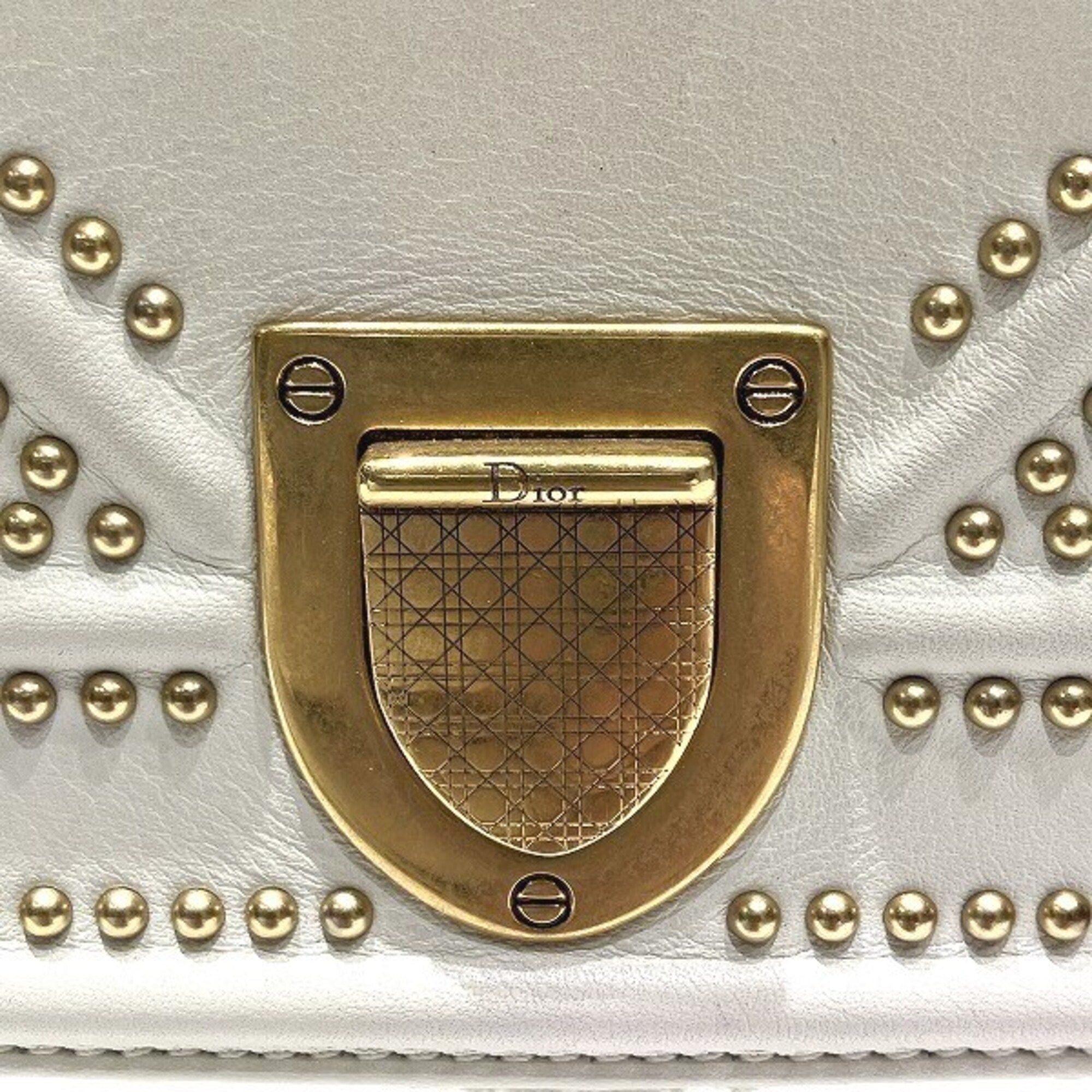 Leather Handbag Shoulder Bag (Pre-Owned) - Christian Dior - Modalova