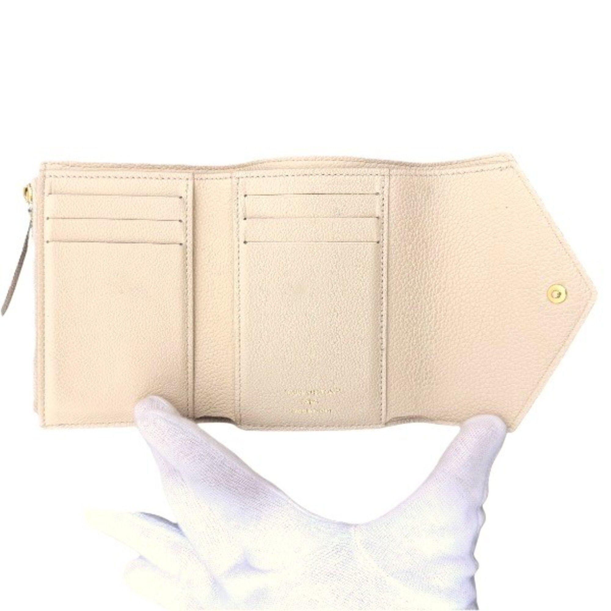 Monogram Empreinte Leather Wallet (Tri-Fold) (Pre-Owned) - Louis Vuitton - Modalova