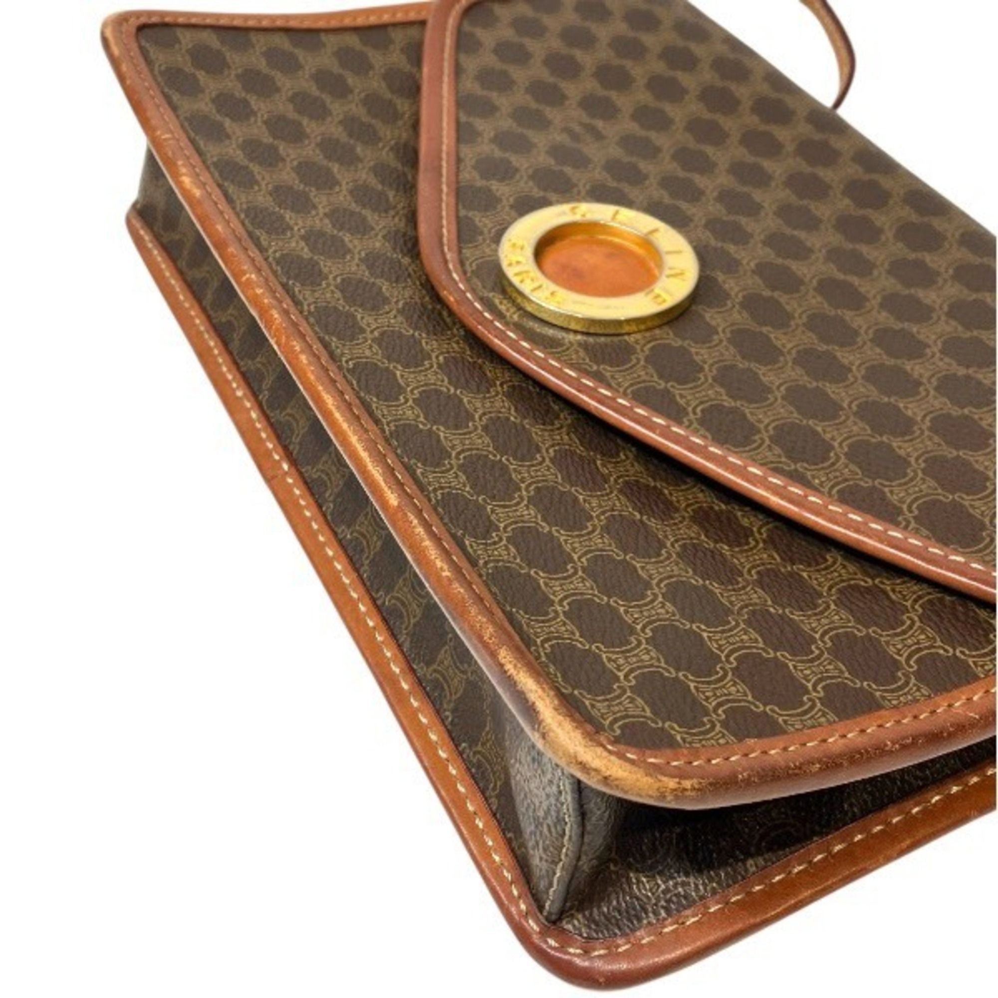 Leather Shoulder Bag (Pre-Owned) - Celine - Modalova