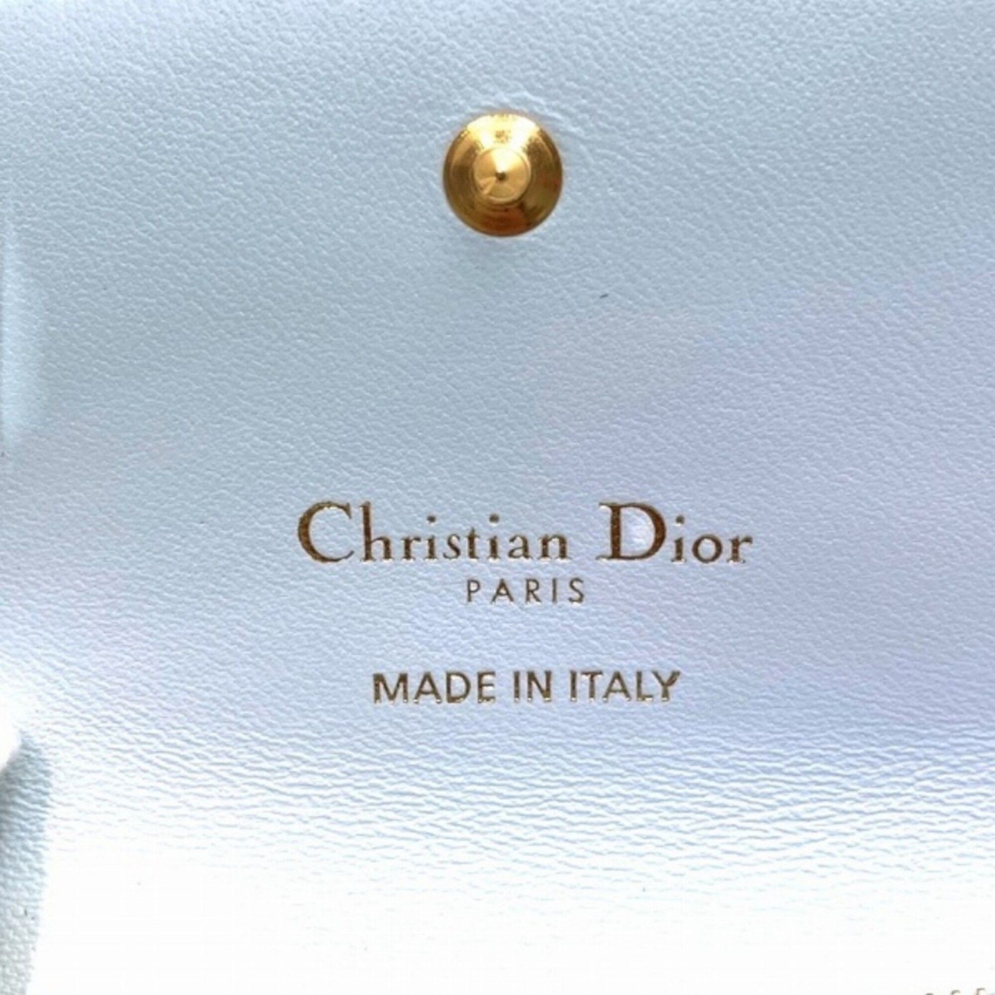 Leather Wallet (Tri-Fold) (Pre-Owned) - Christian Dior - Modalova