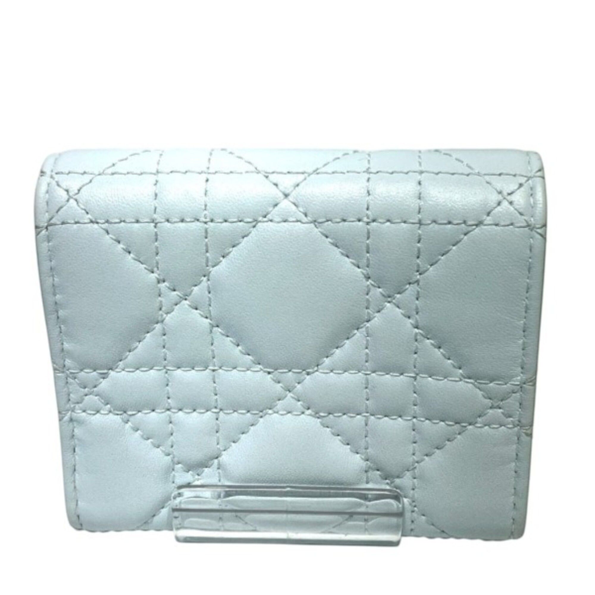 Leather Wallet (Tri-Fold) (Pre-Owned) - Christian Dior - Modalova