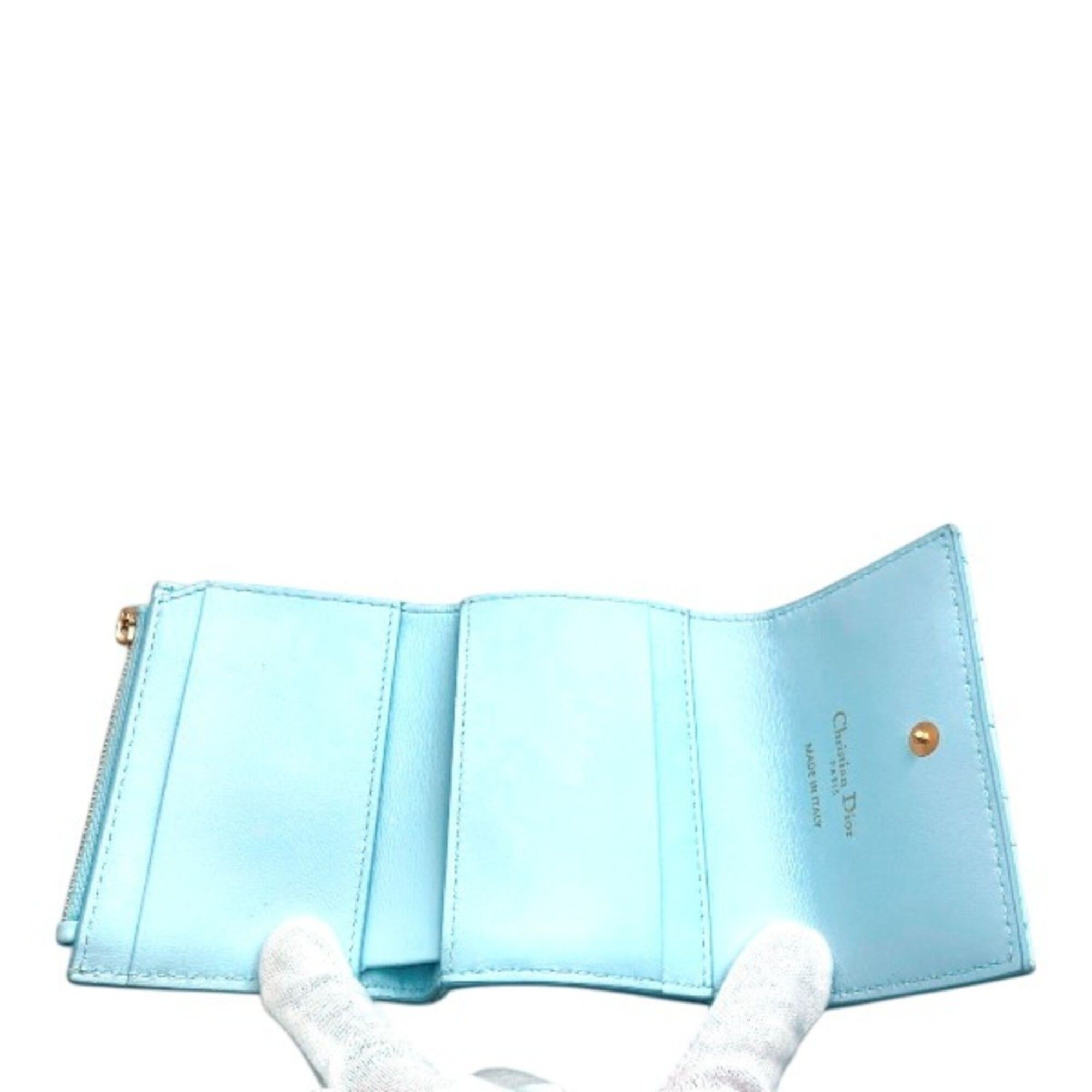 Leather Wallet (Tri-Fold) (Pre-Owned) - Christian Dior - Modalova