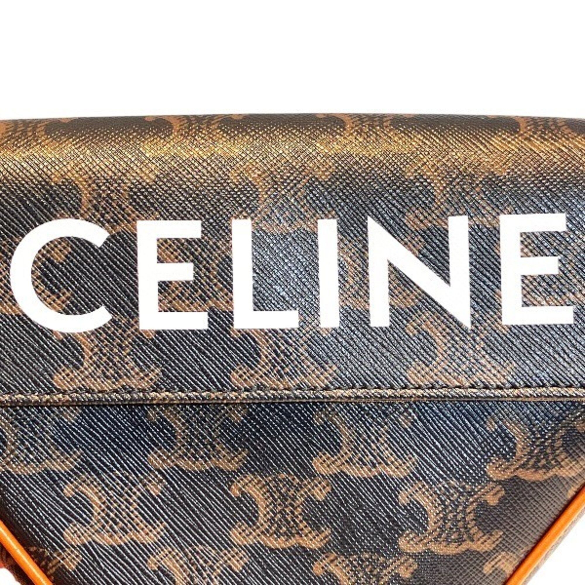 Leather Shoulder Bag (Pre-Owned) - Celine - Modalova