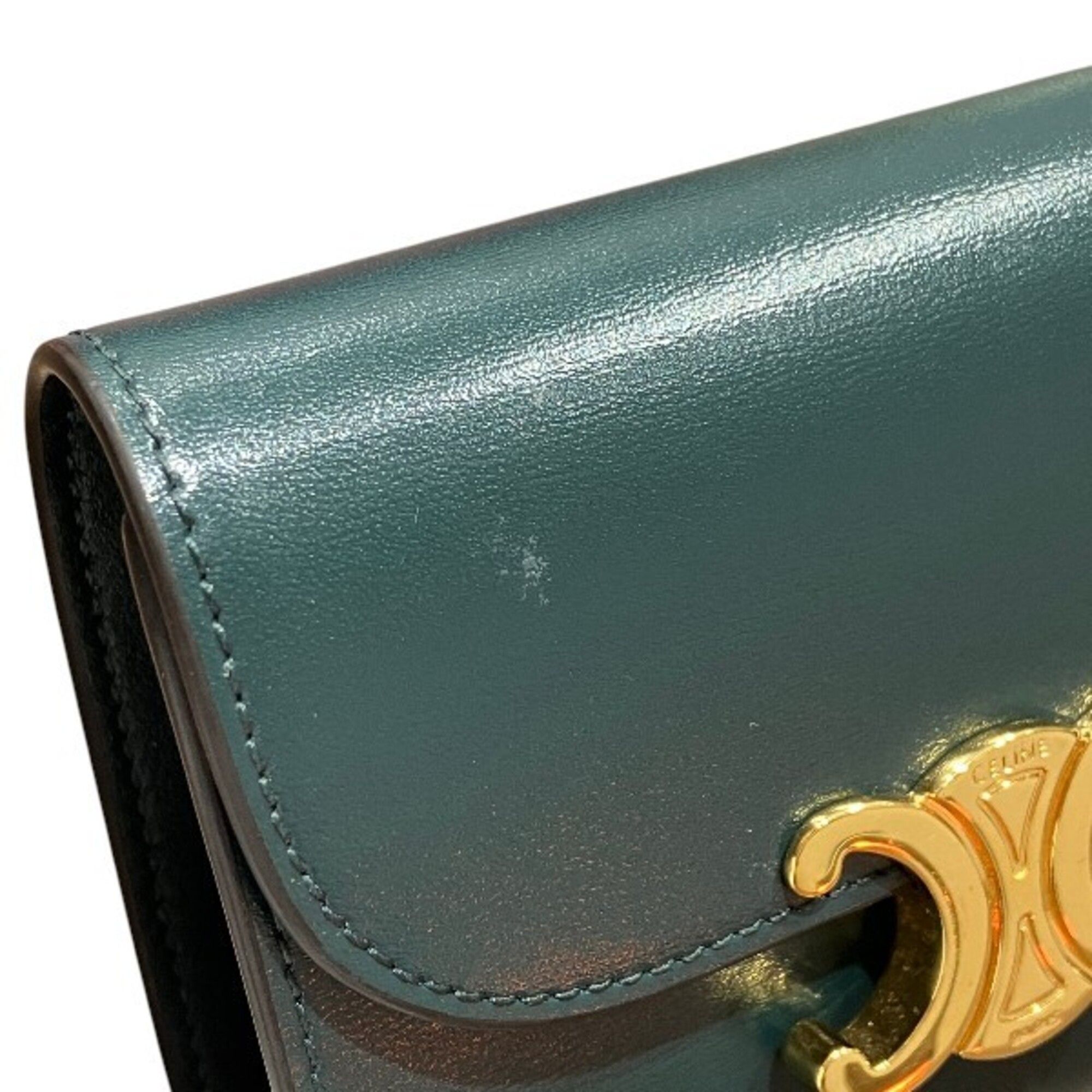 Leather Wallet (Tri-Fold) (Pre-Owned) - Celine - Modalova