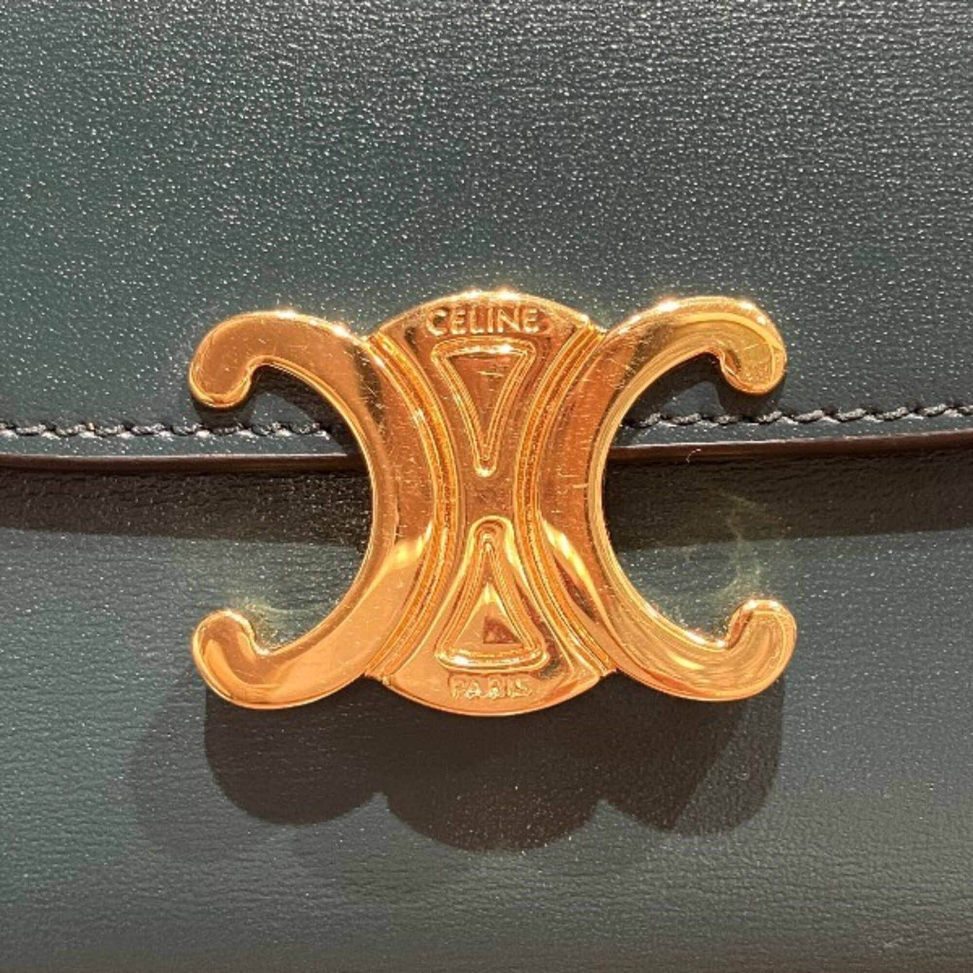 Leather Wallet (Tri-Fold) (Pre-Owned) - Celine - Modalova
