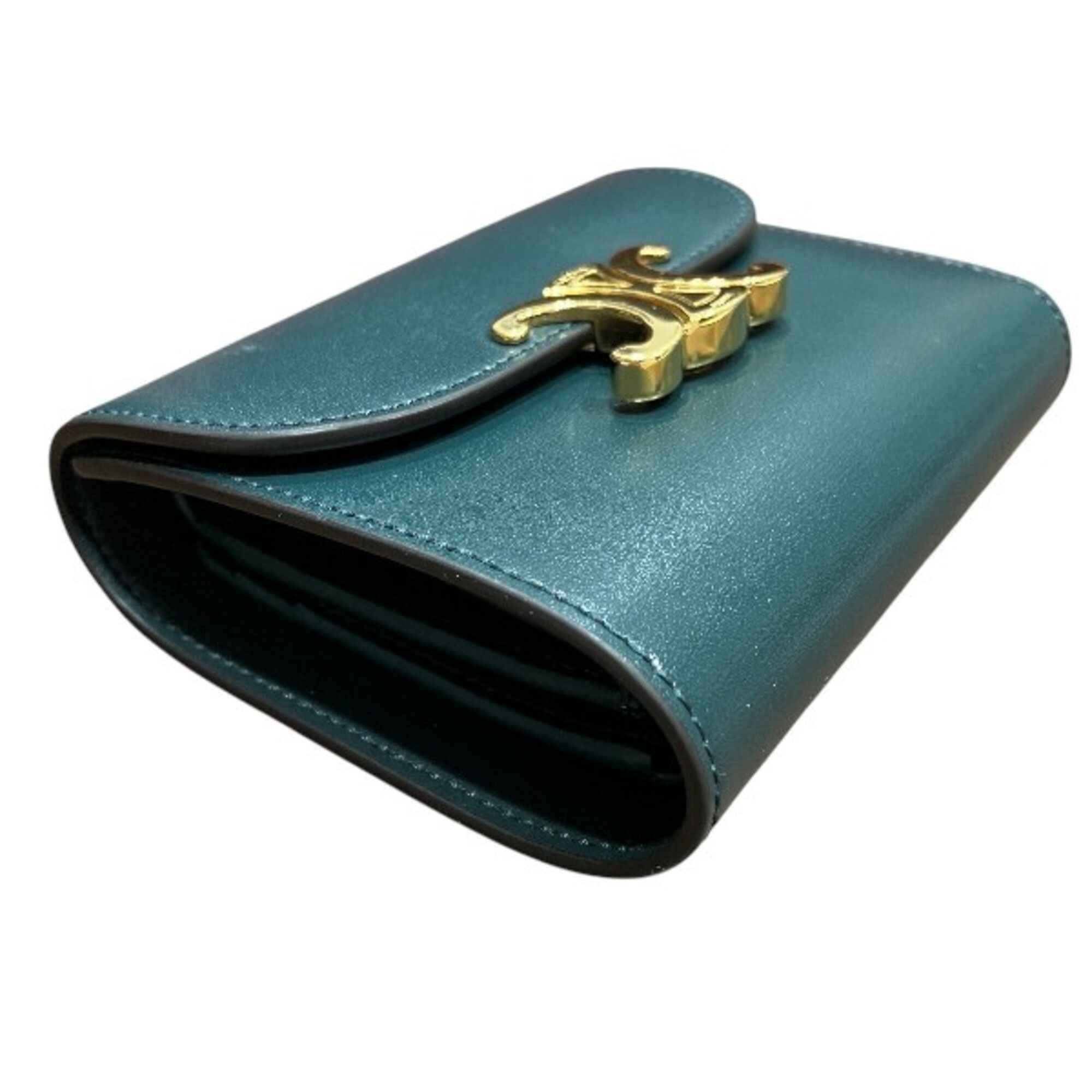 Leather Wallet (Tri-Fold) (Pre-Owned) - Celine - Modalova
