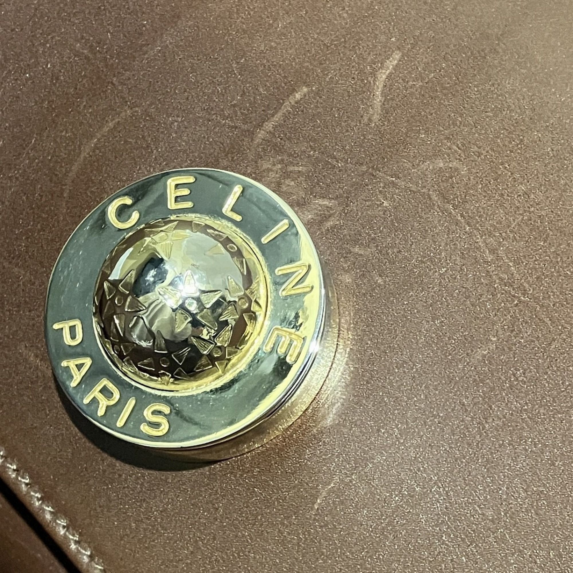 Leather Handbag (Pre-Owned) - Celine - Modalova