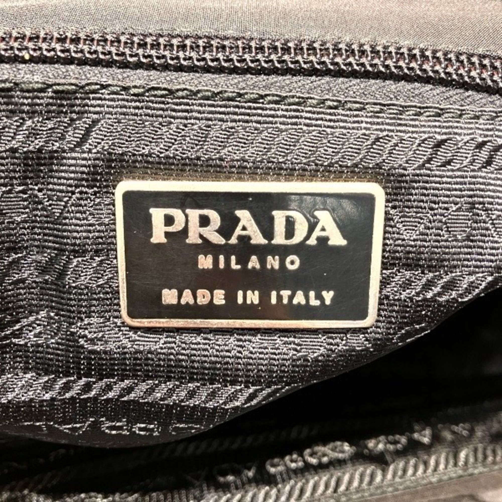Nylon Plastic Handbag Tote Bag (Pre-Owned) - Prada - Modalova