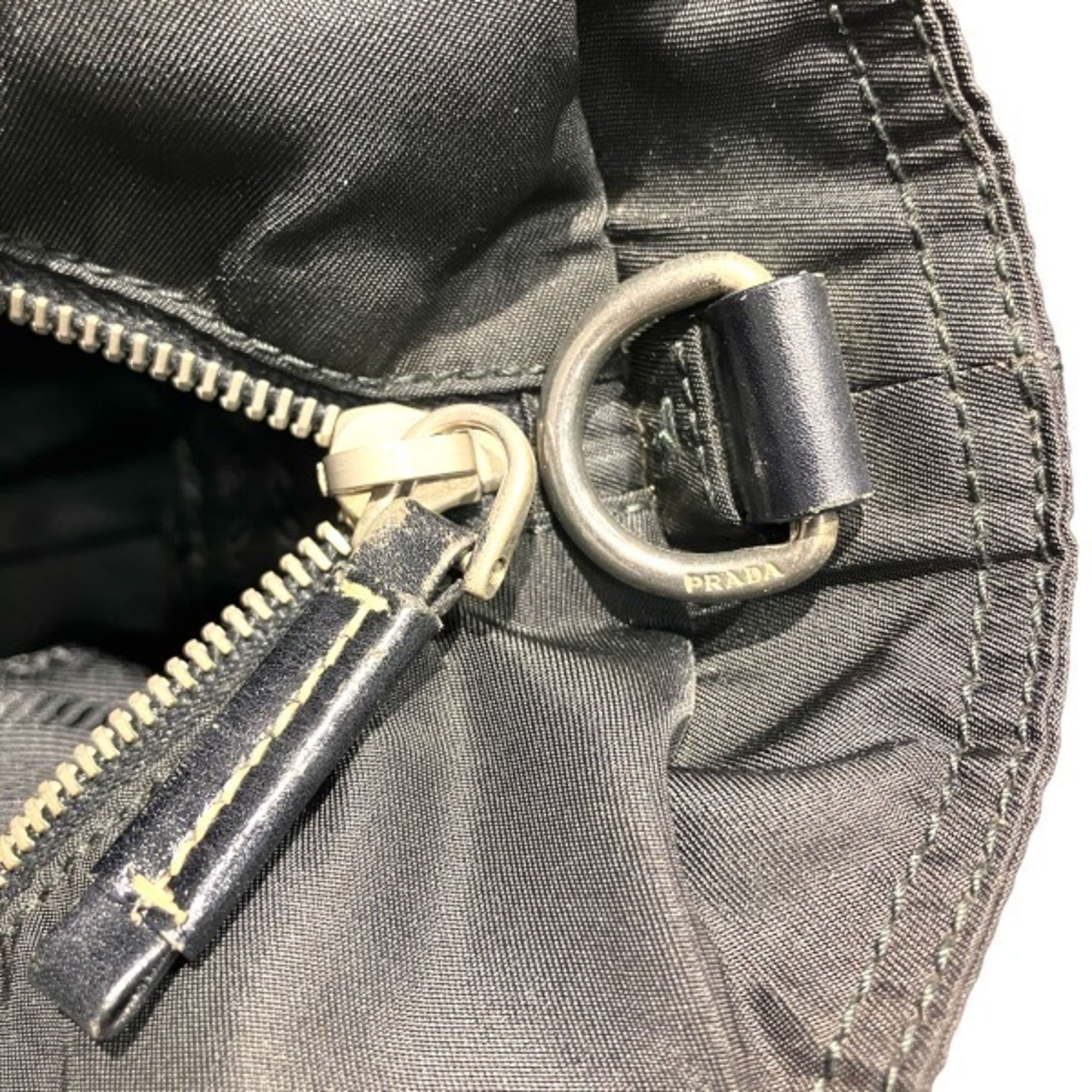 Nylon Leather Handbag (Pre-Owned) - Prada - Modalova