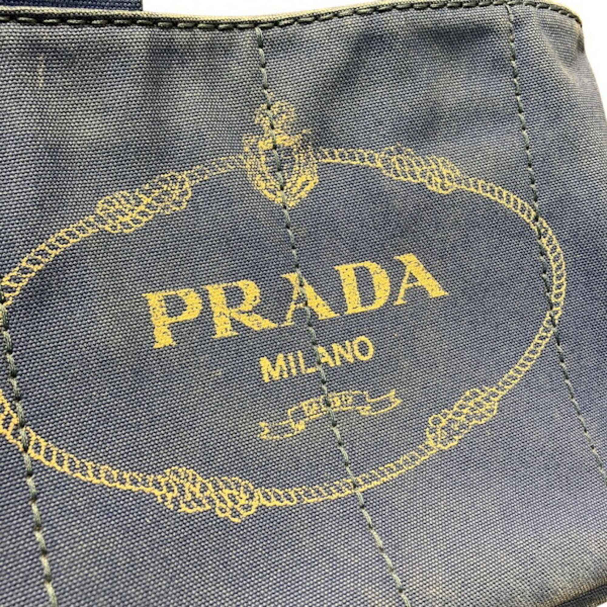 Canapa Canvas Handbag Tote Bag (Pre-Owned) - Prada - Modalova