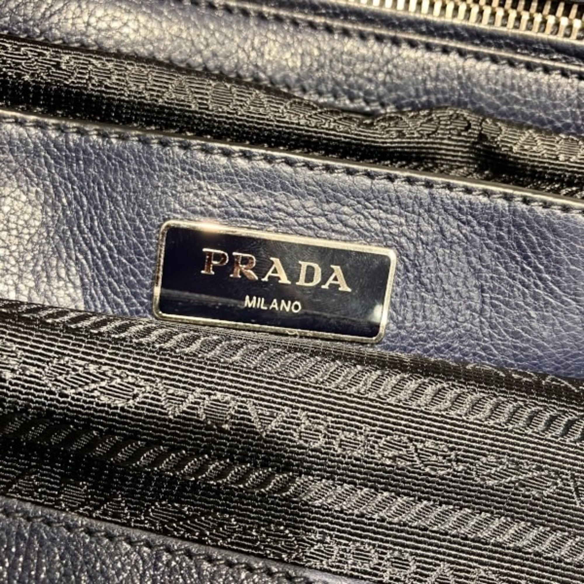 Leather Handbag Tote Bag (Pre-Owned) - Prada - Modalova