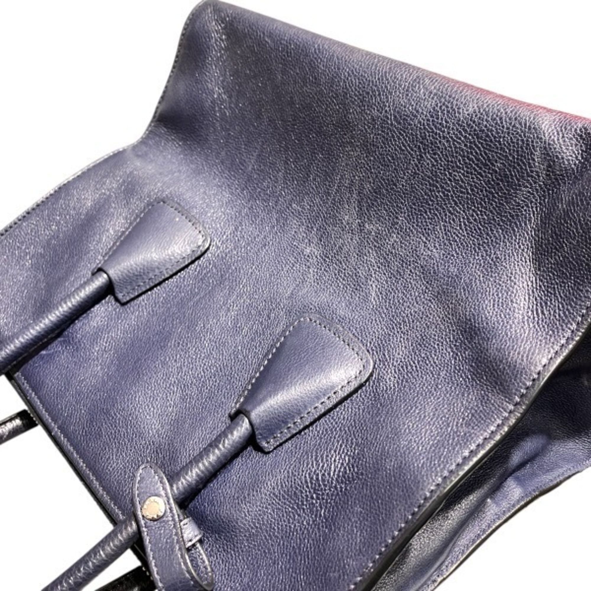 Leather Handbag Tote Bag (Pre-Owned) - Prada - Modalova