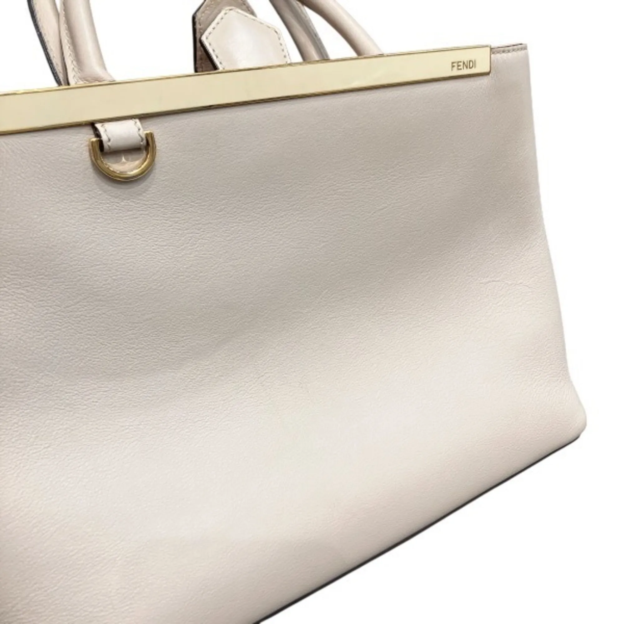 Jours Leather Handbag (Pre-Owned) - Fendi - Modalova