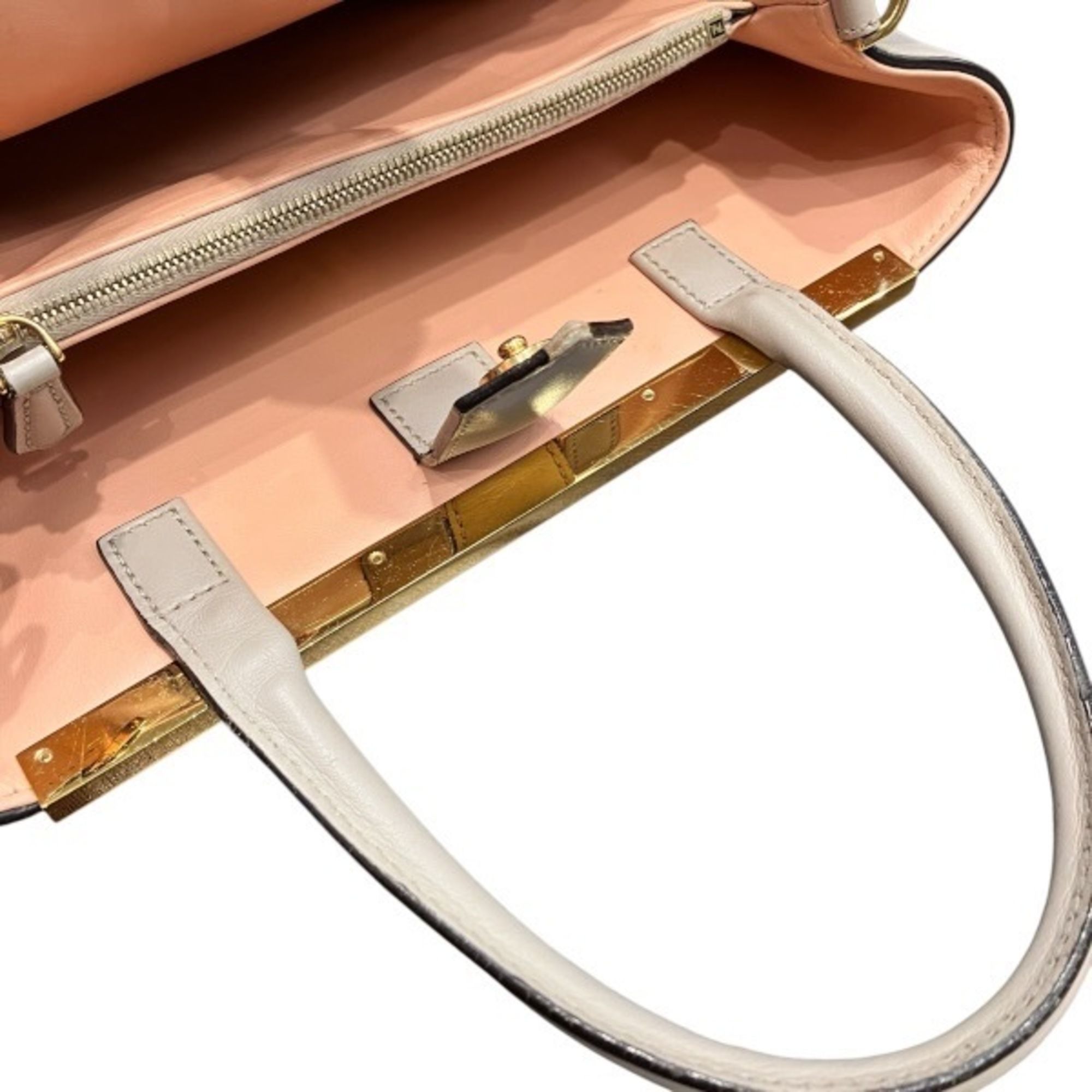 Jours Leather Handbag (Pre-Owned) - Fendi - Modalova