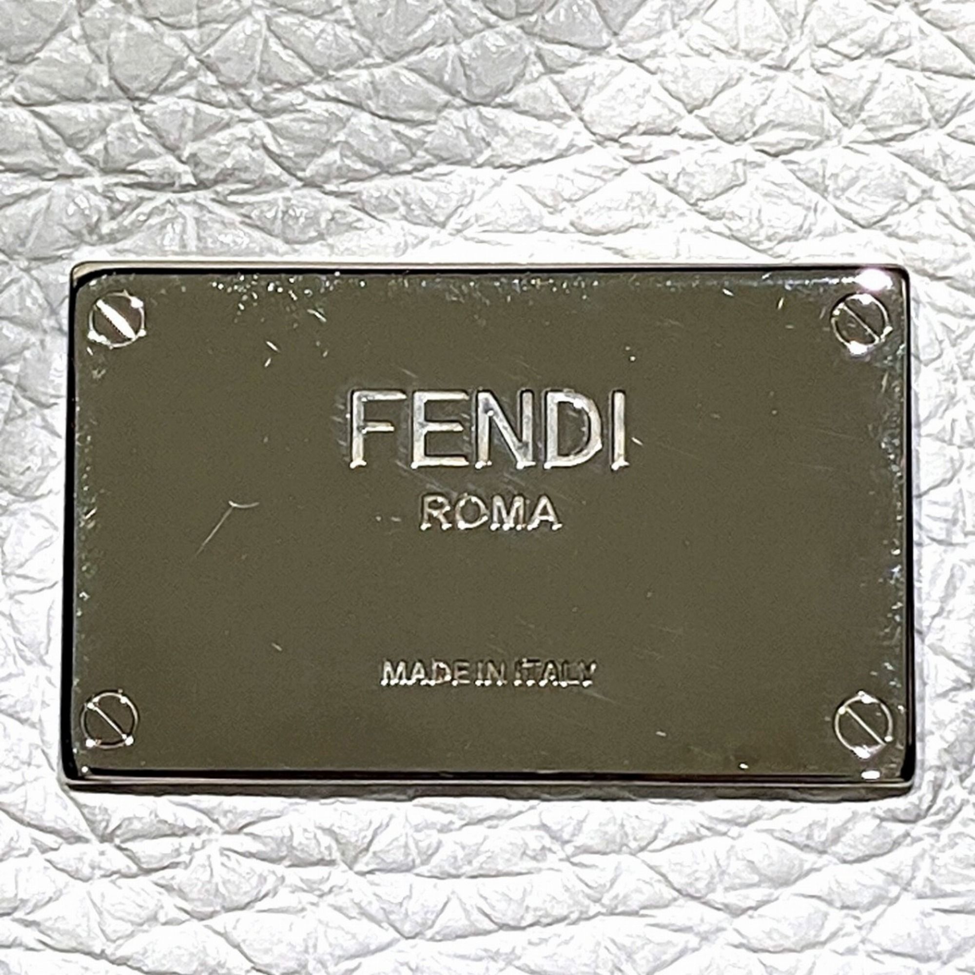 Peekaboo Leather Shoulder Bag (Pre-Owned) - Fendi - Modalova