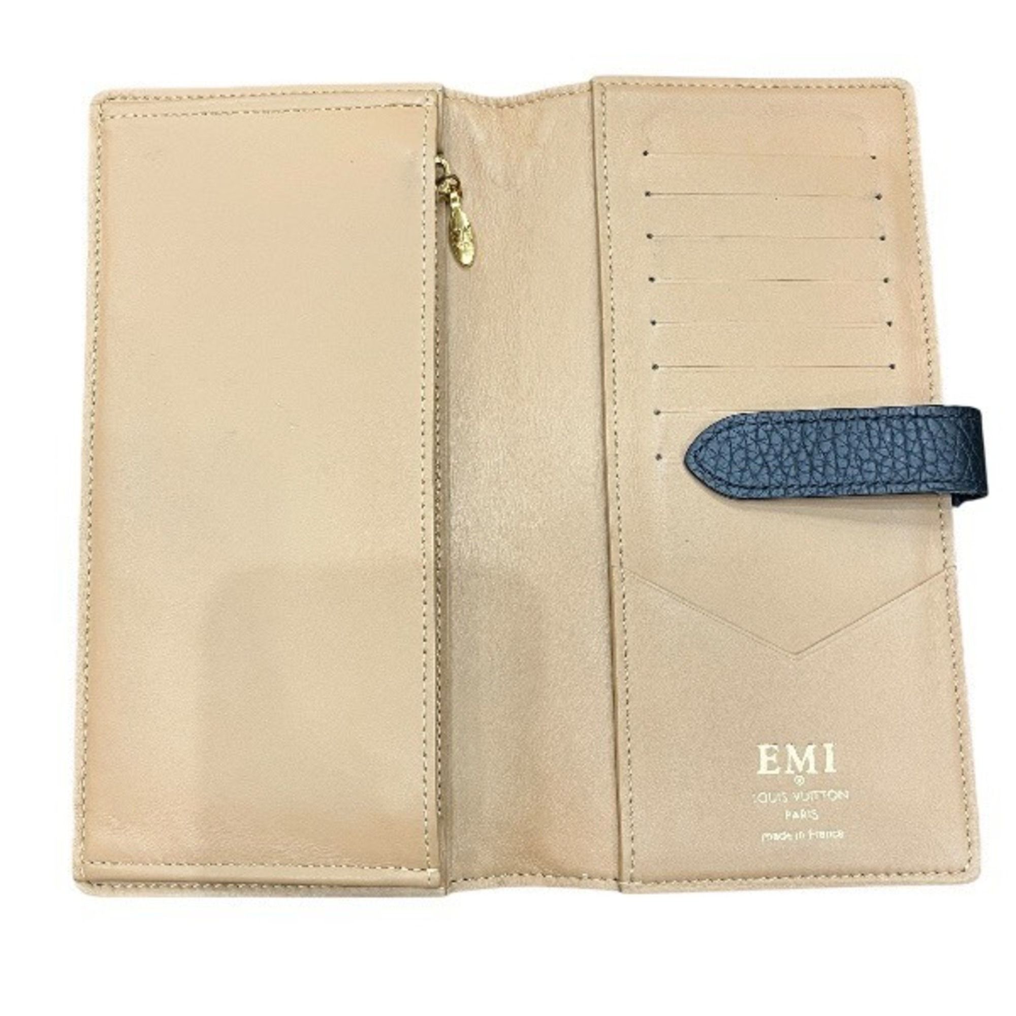 Leather Long Wallet (Bi-Fold) (Pre-Owned) - Louis Vuitton - Modalova