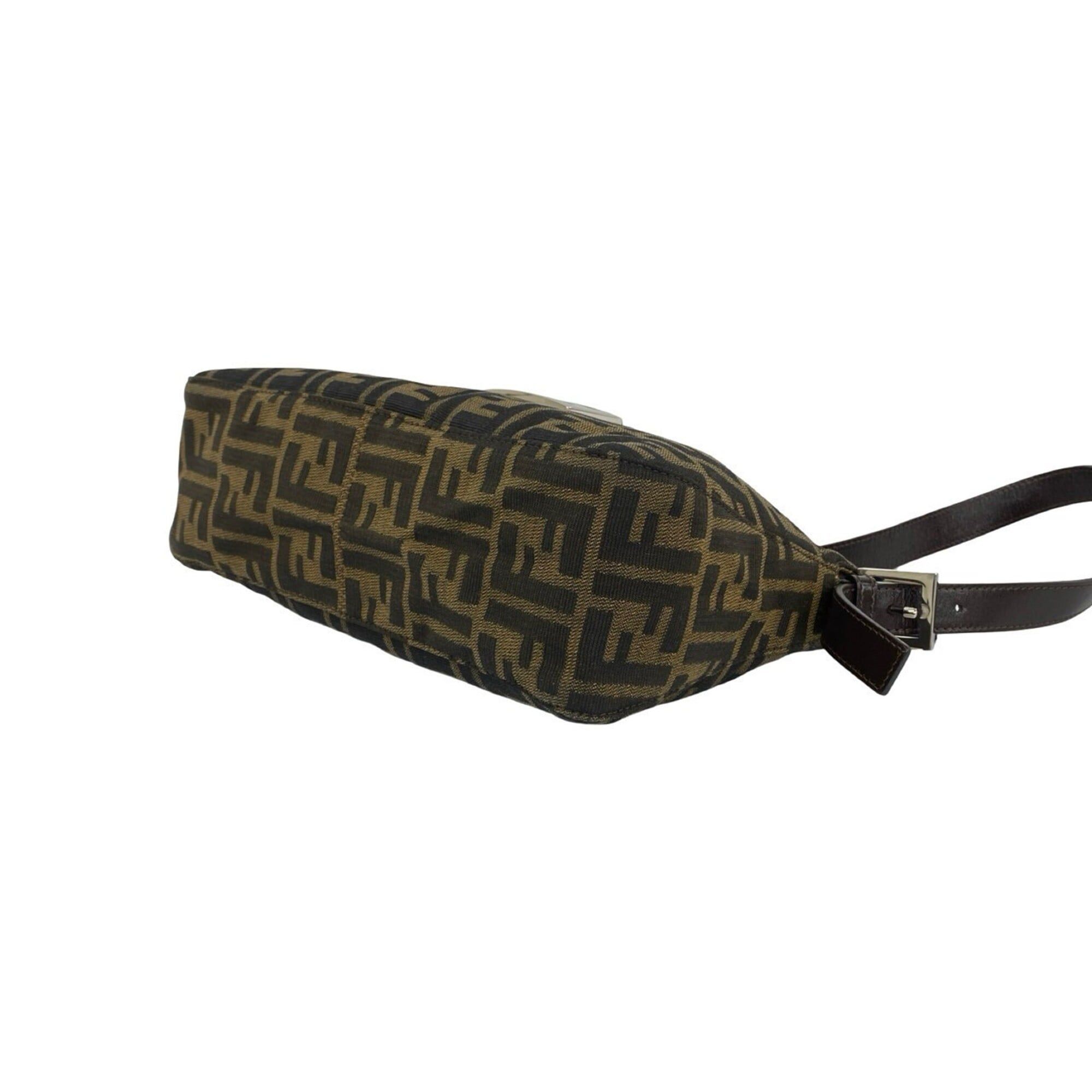 Canvas Leather Shoulder Bag (Pre-Owned) - Fendi - Modalova