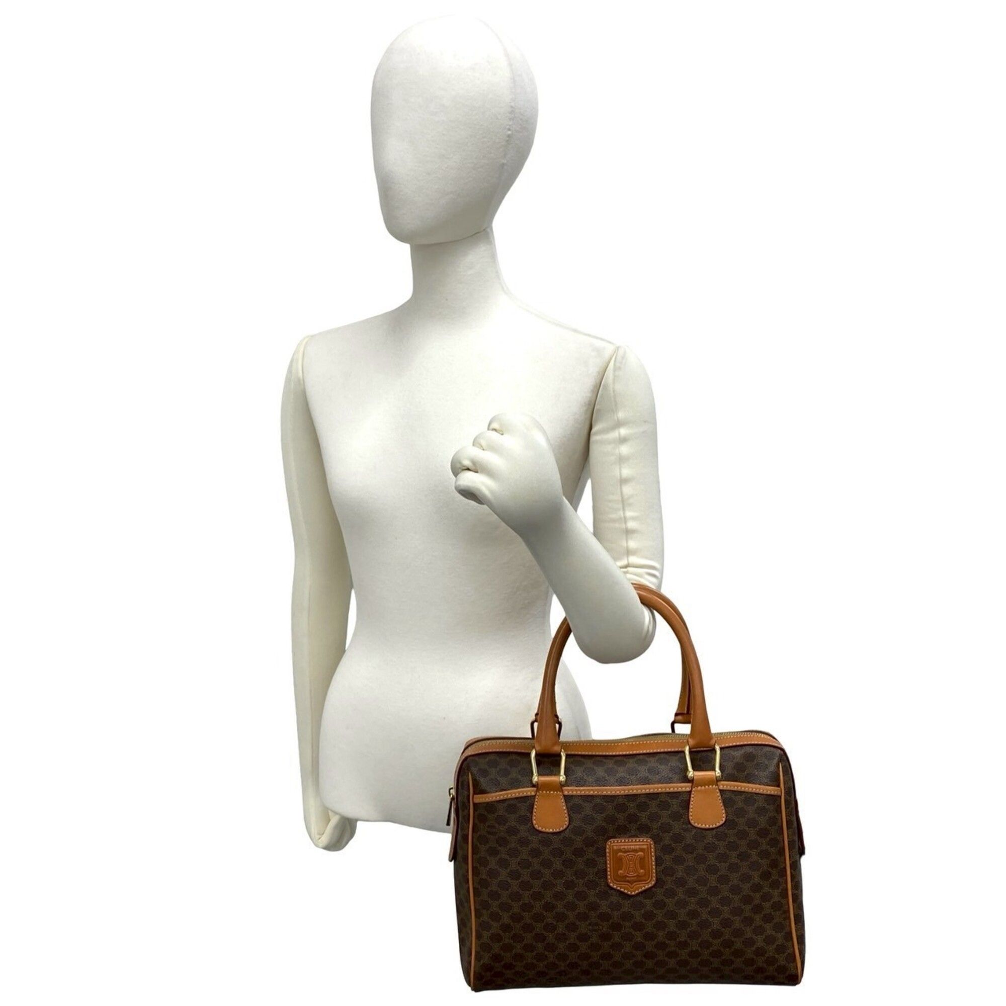 Pvc Leather Boston Bag Handbag (Pre-Owned) - Celine - Modalova