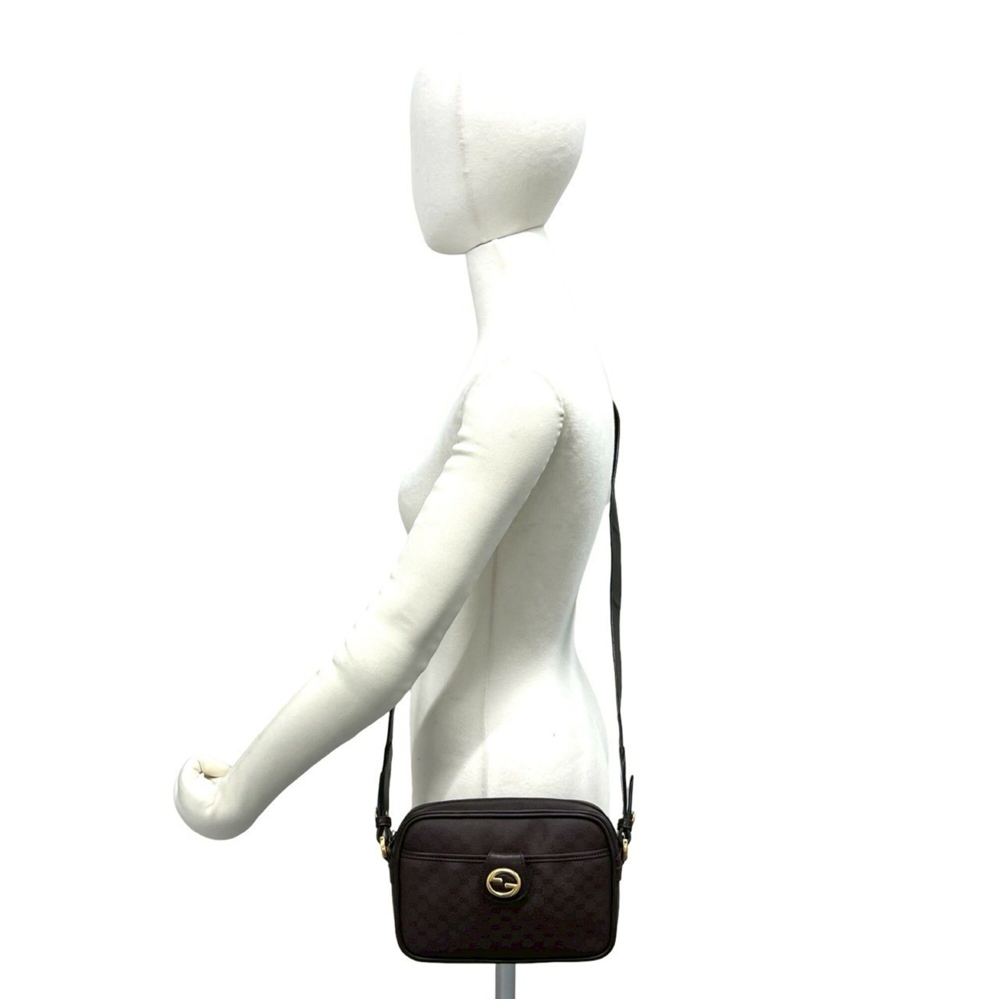 Leather Pvc Pochette Shoulder Bag (Pre-Owned) - Gucci - Modalova