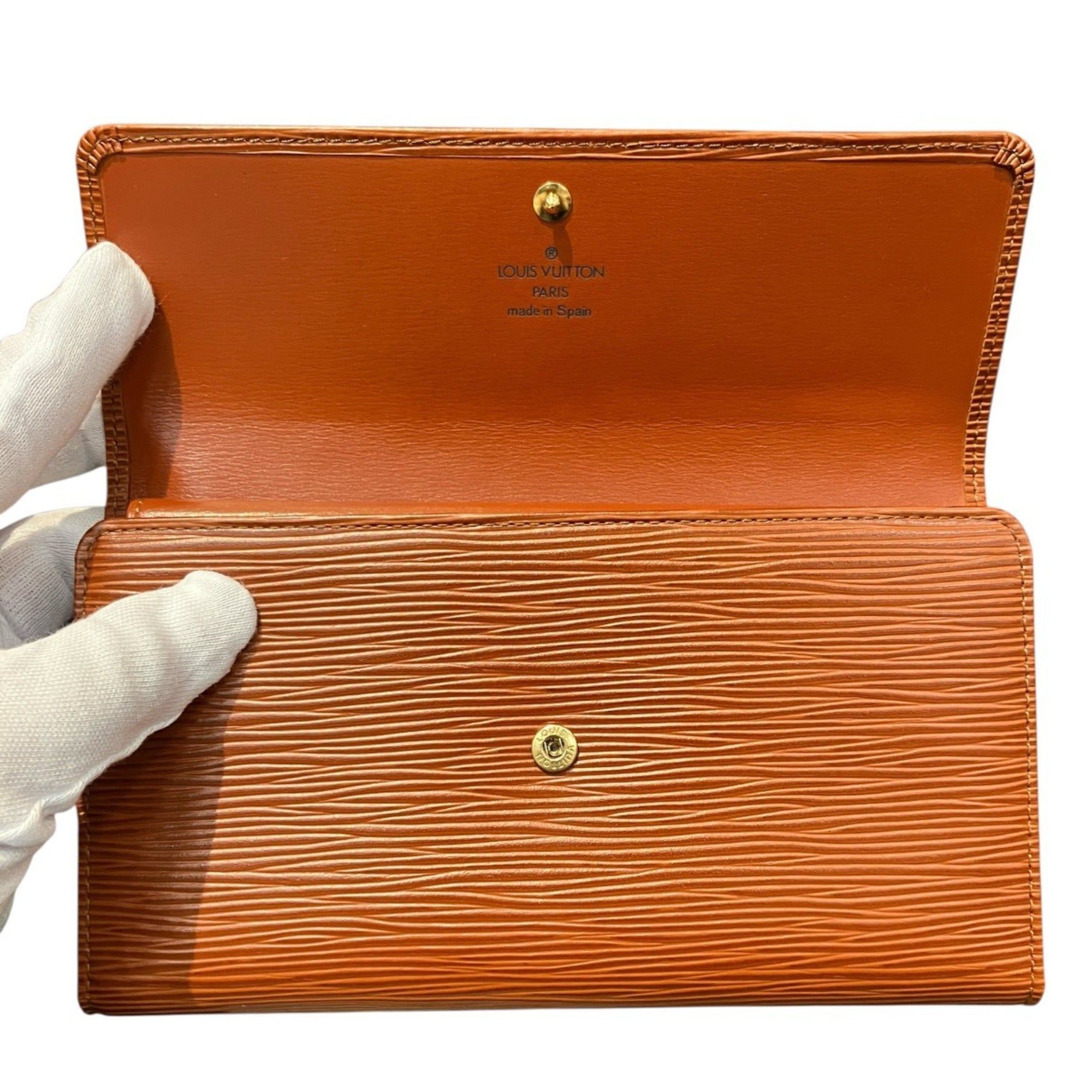 Leather Long Wallet (Bi-Fold) (Pre-Owned) - Louis Vuitton - Modalova