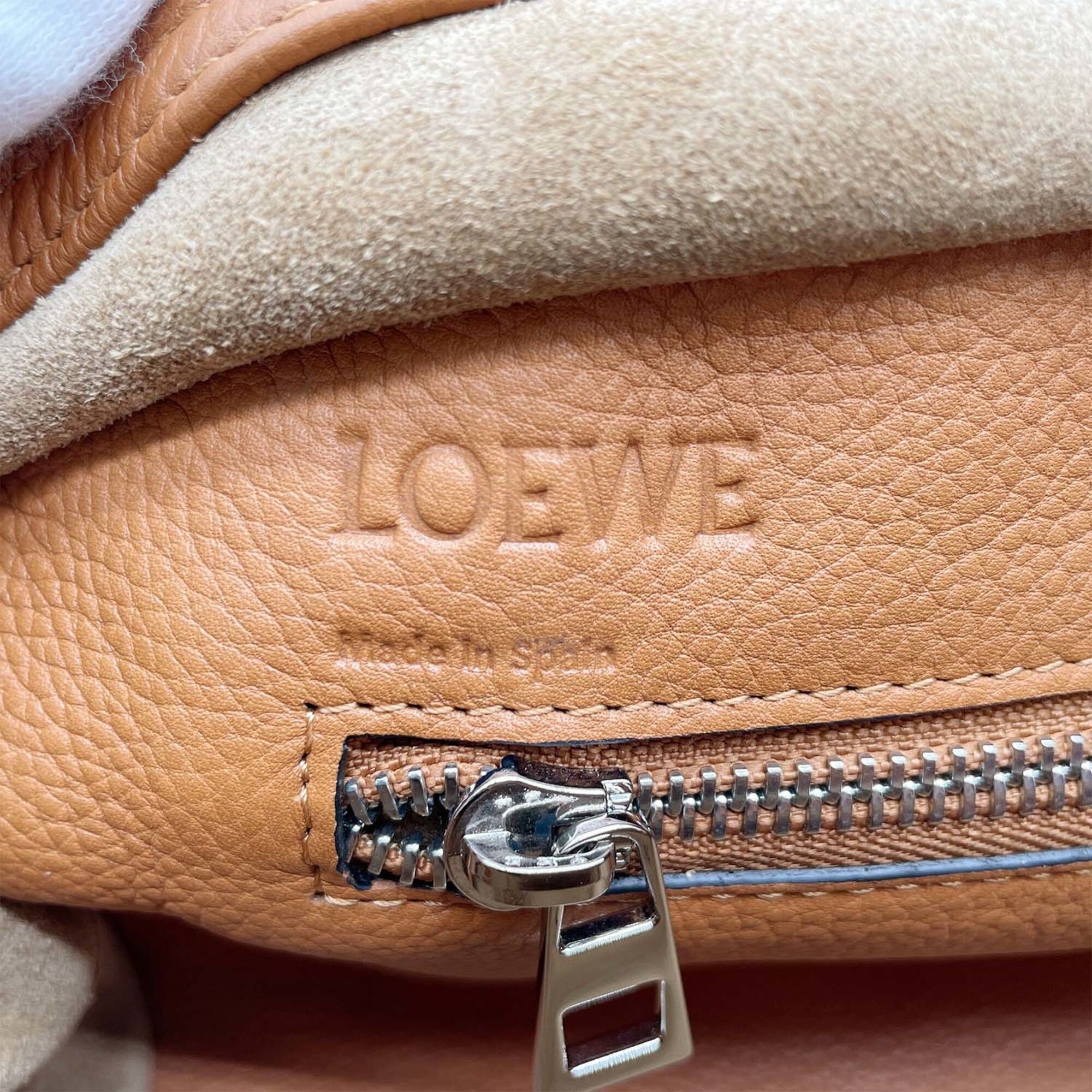 Canvas Leather Handbag (Pre-Owned) - Loewe - Modalova
