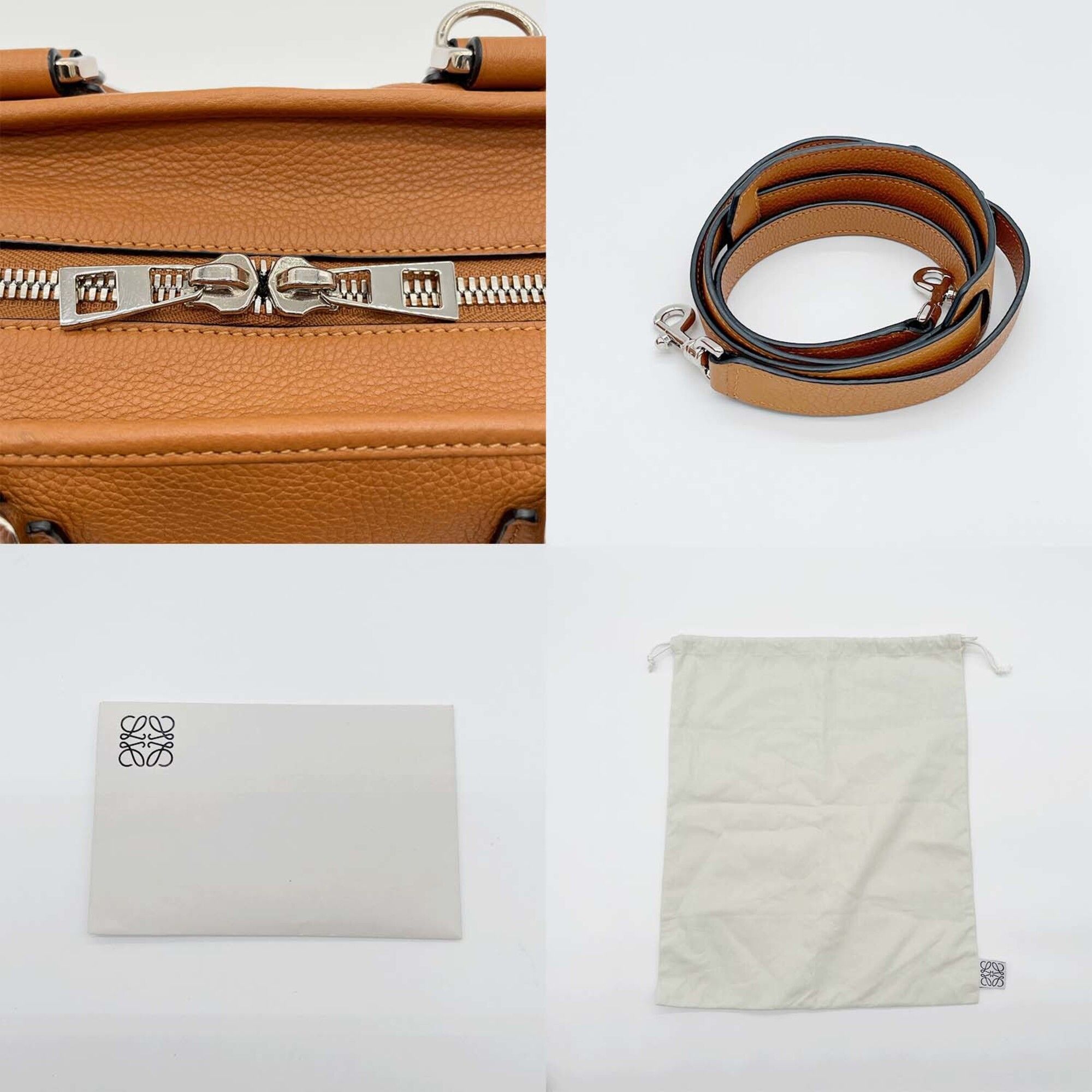 Canvas Leather Handbag (Pre-Owned) - Loewe - Modalova