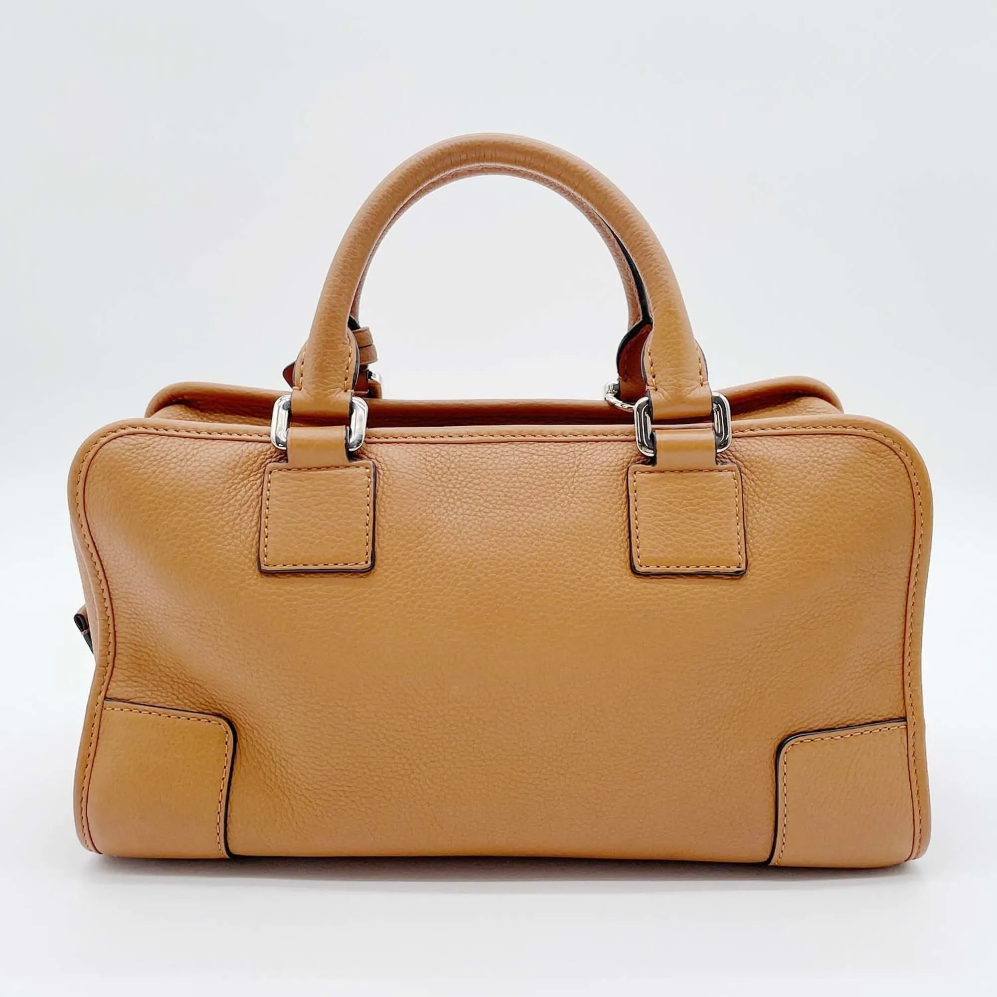 Canvas Leather Handbag (Pre-Owned) - Loewe - Modalova