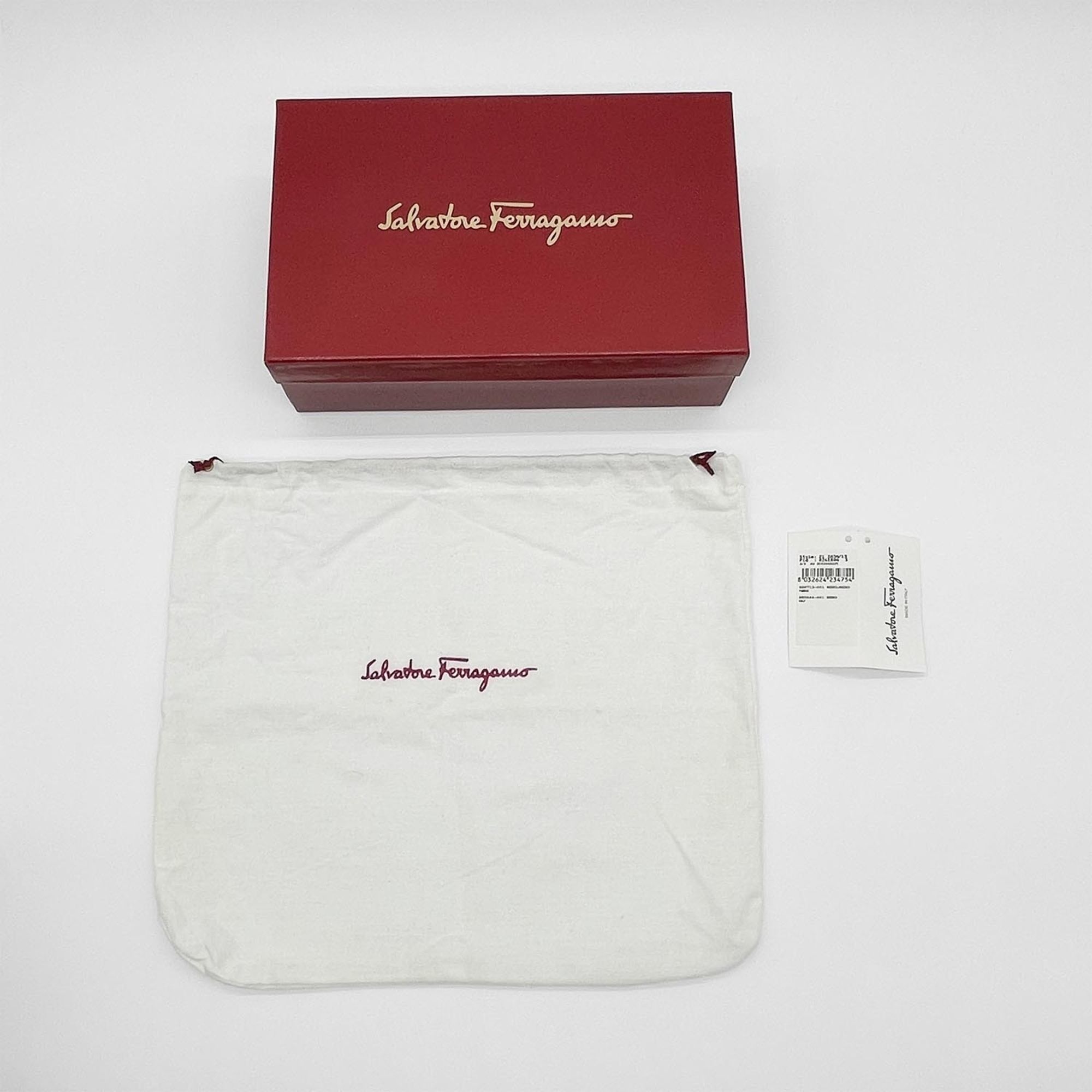 Canvas Leather Handbag Pouch (Pre-Owned) - Salvatore Ferragamo - Modalova