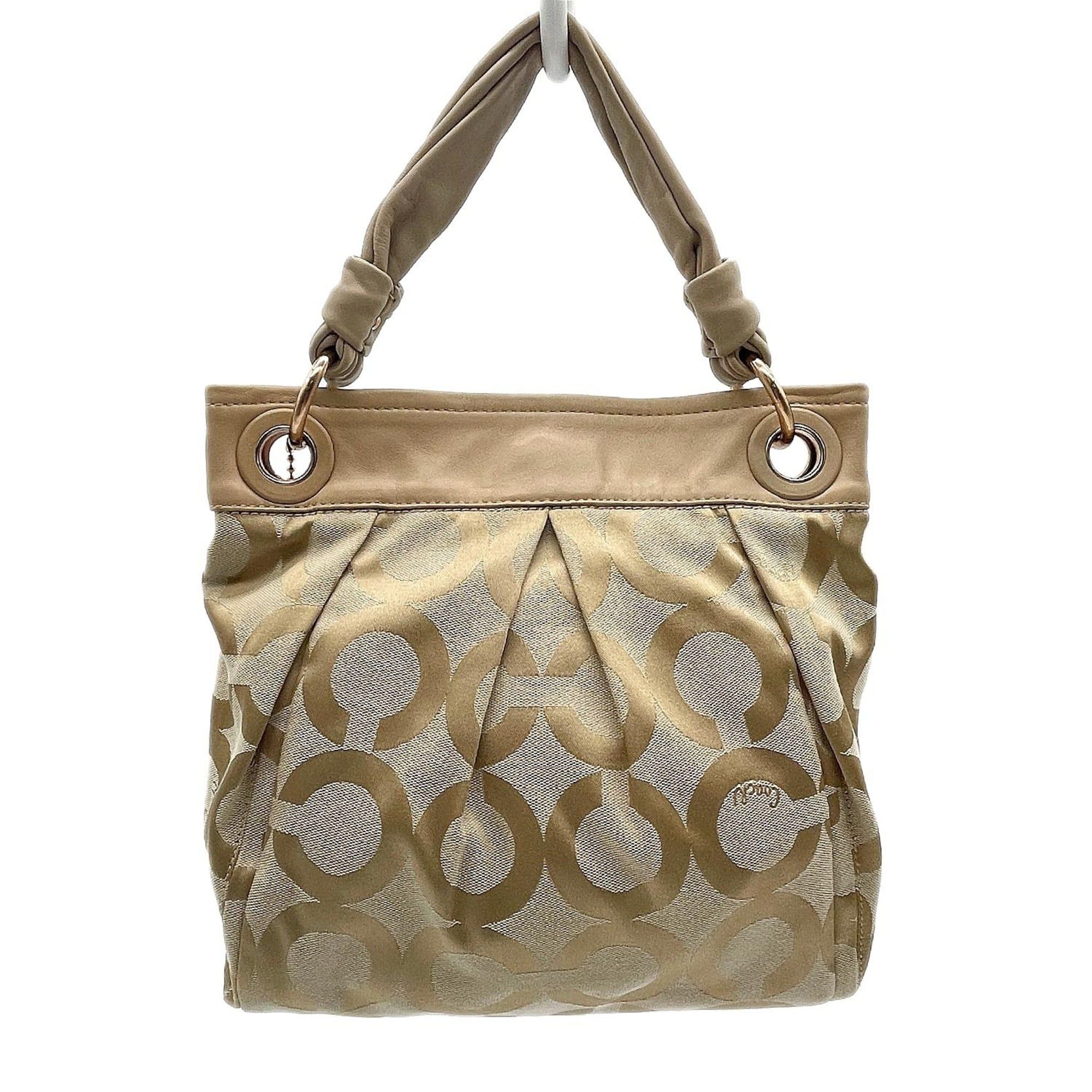 Canvas Leather Shoulder Bag (Pre-Owned) - Coach - Modalova